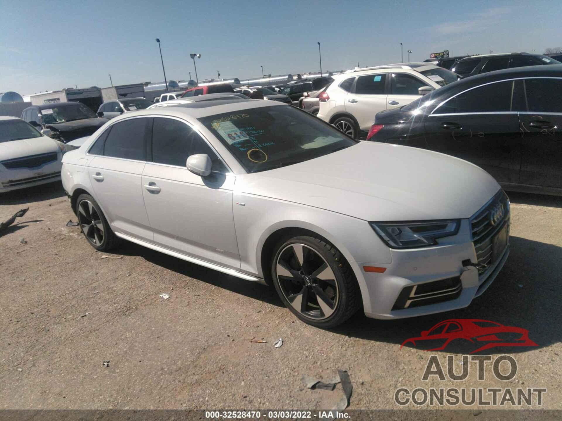 AUDI A4 2017 - WAUENAF48HN001528