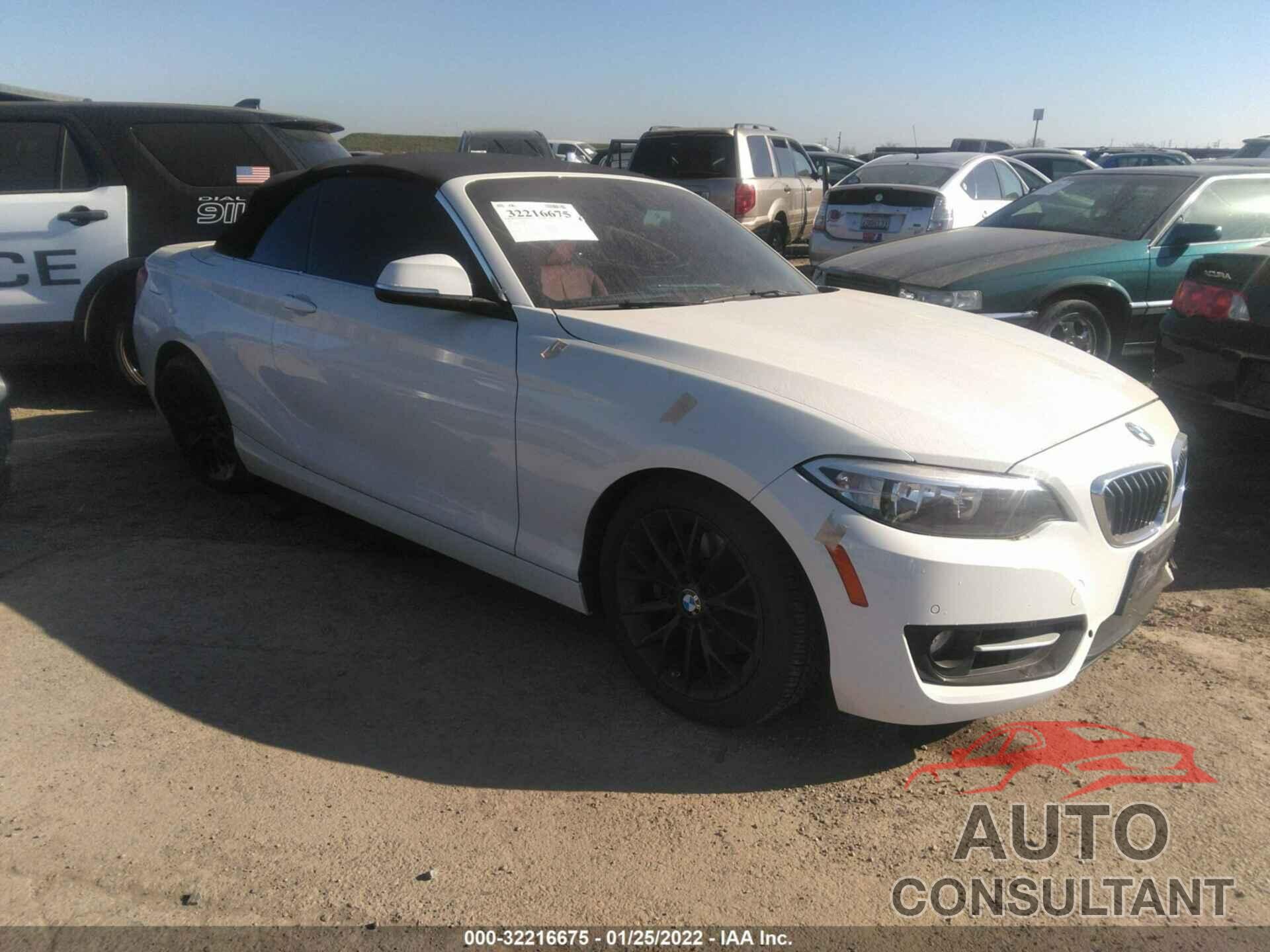 BMW 2 SERIES 2016 - WBA1K9C59GV321569