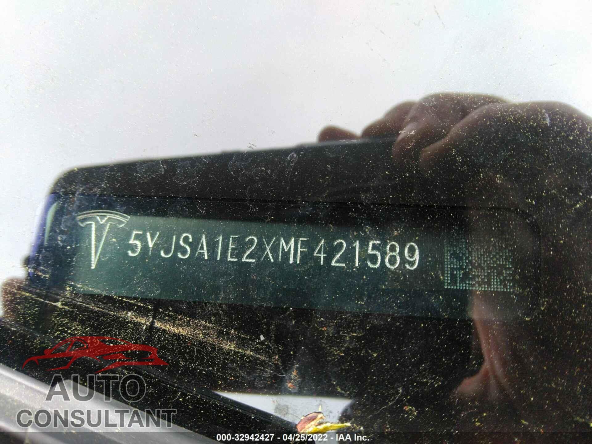 TESLA MODEL S 2021 - 5YJSA1E2XMF421589