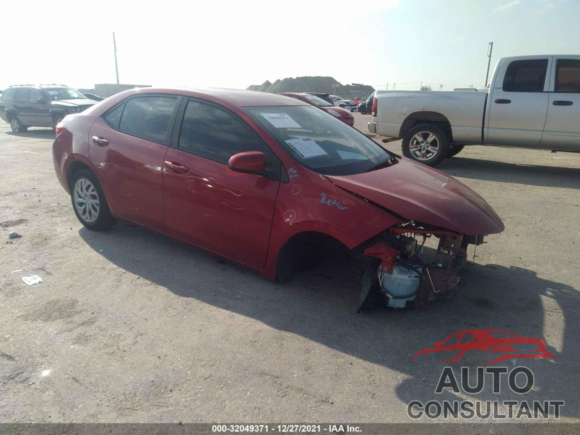 TOYOTA COROLLA 2017 - 5YFBURHEXHP724782