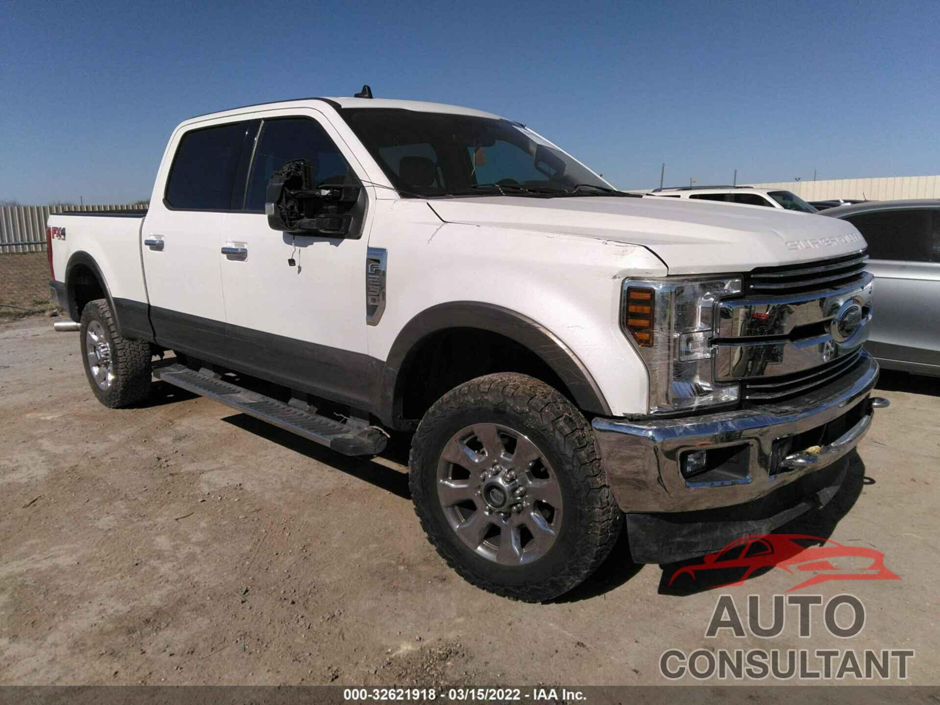 FORD SUPER DUTY F-250 SRW 2019 - 1FT7W2B6XKEC31634