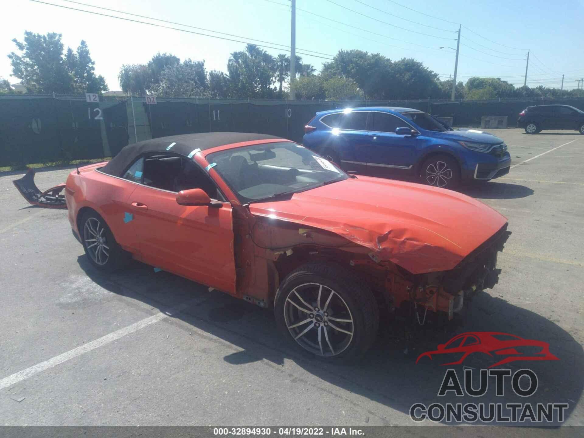 FORD MUSTANG 2016 - 1FATP8UH0G5284854