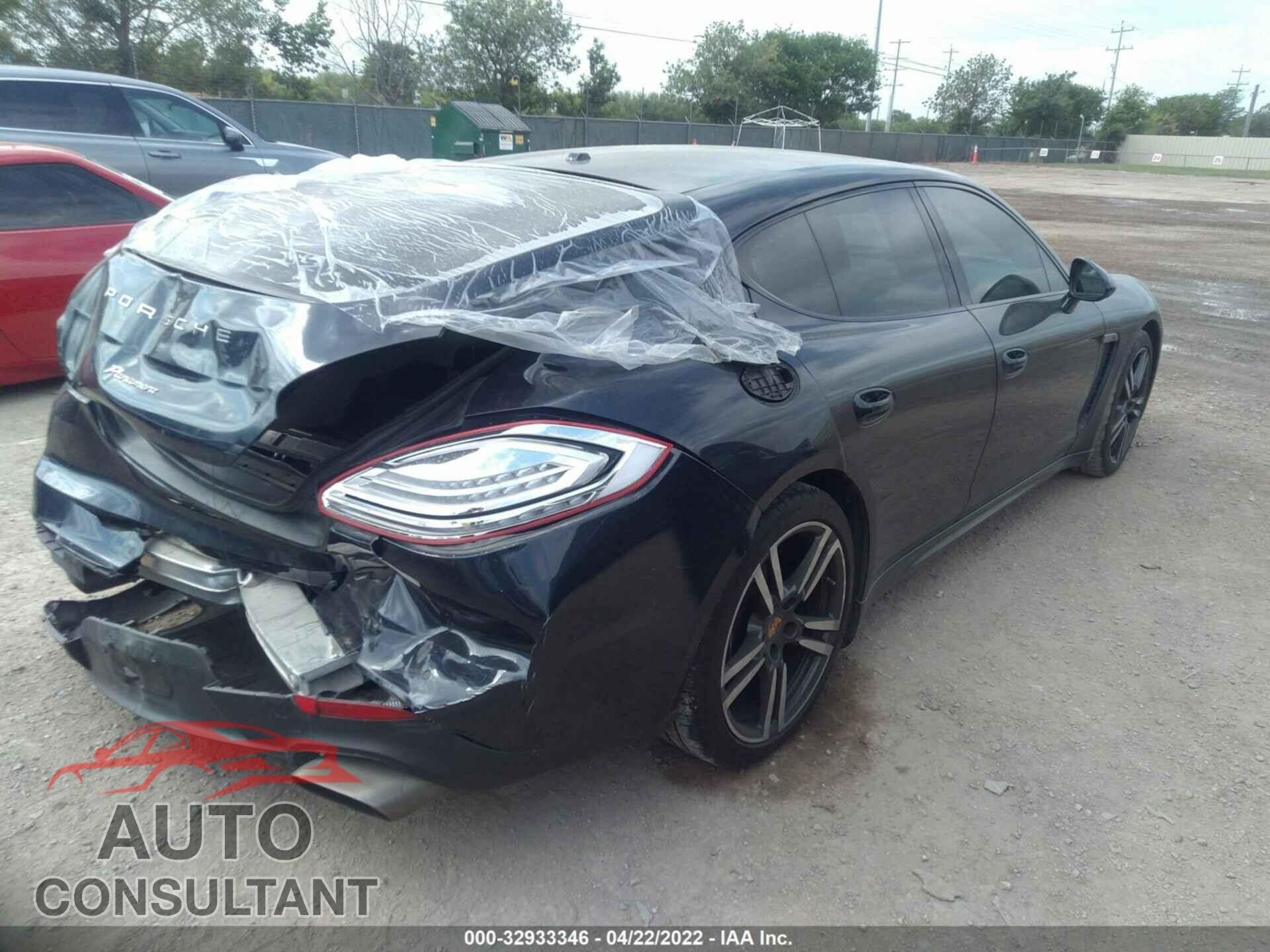 PORSCHE PANAMERA 2016 - WP0AA2A70GL000954