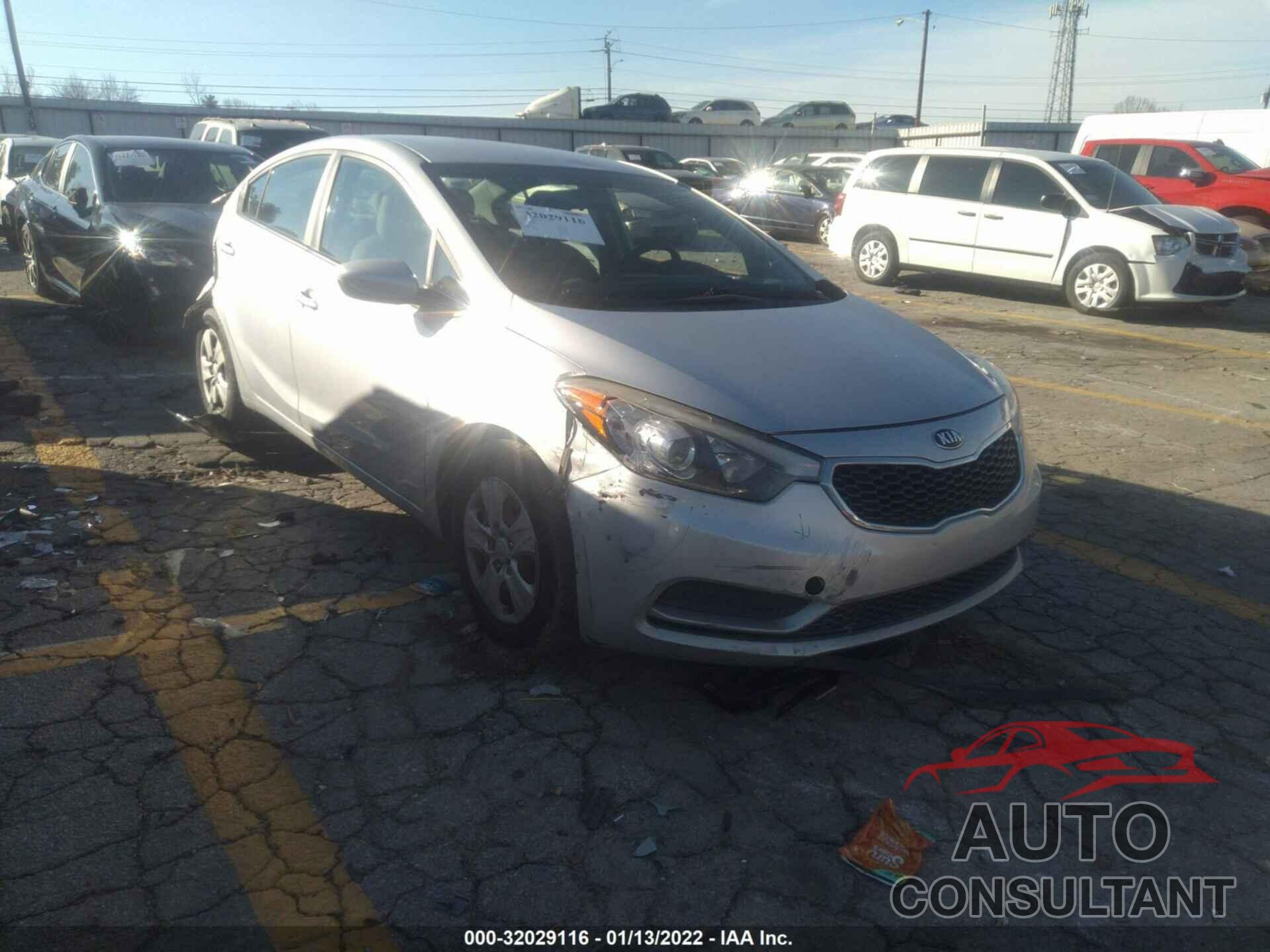 KIA FORTE 2016 - KNAFK4A66G5515352