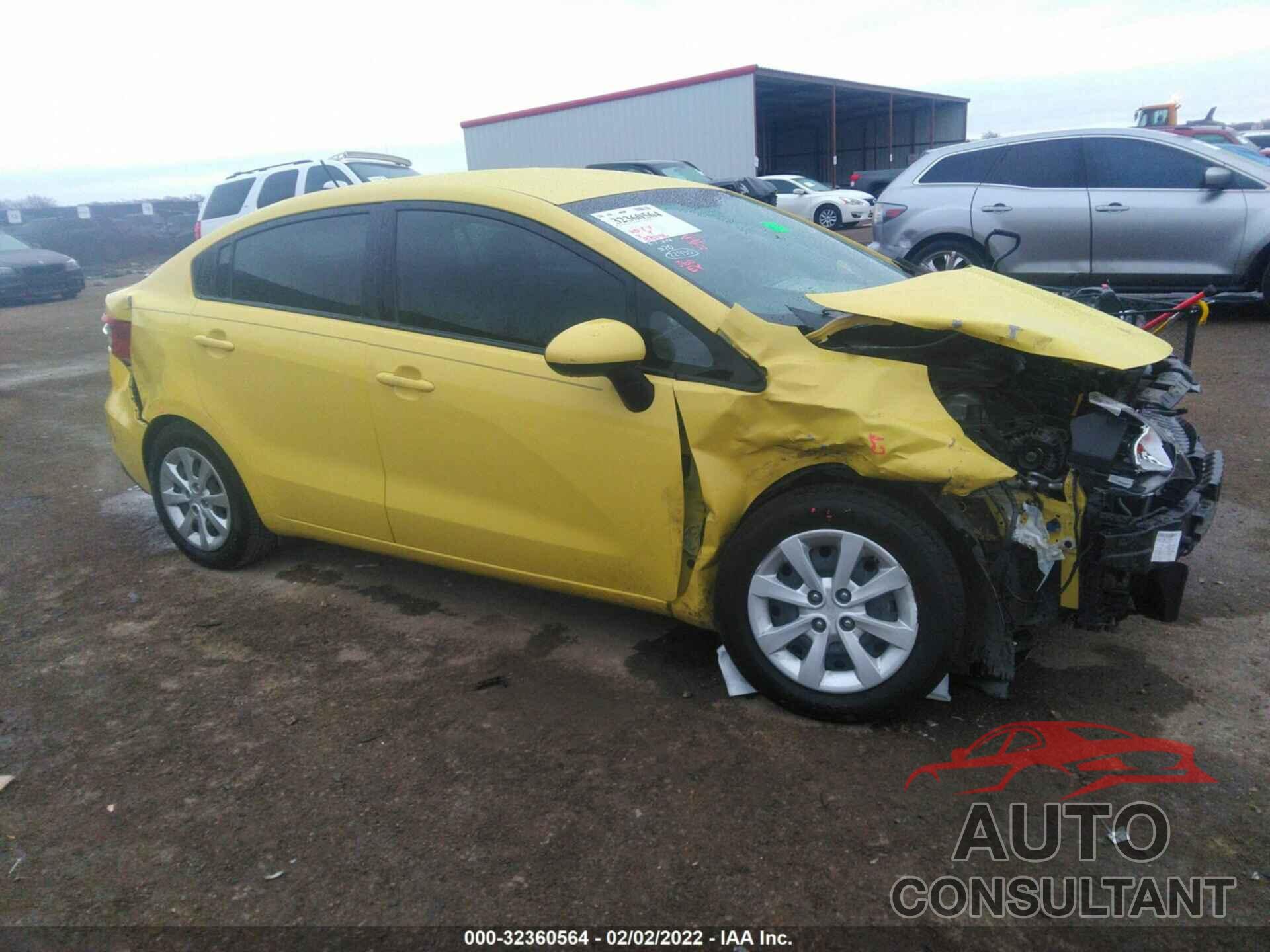 KIA RIO 2016 - KNADM4A33G6607617