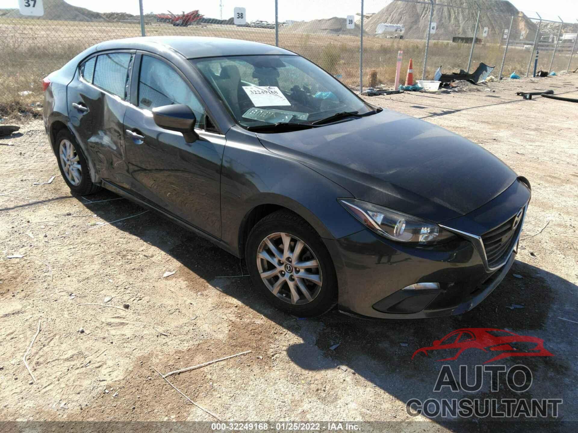 MAZDA MAZDA3 2016 - JM1BM1U72G1323044