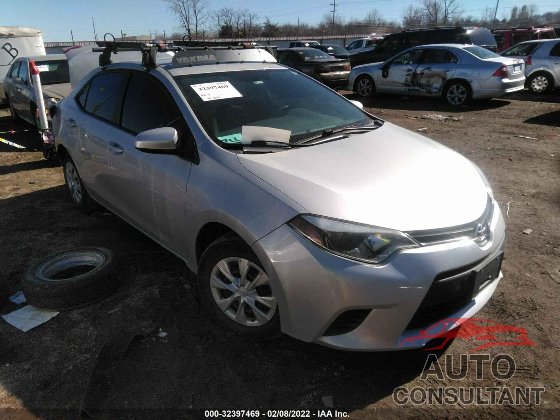 TOYOTA COROLLA 2016 - 5YFBURHE3GP387273