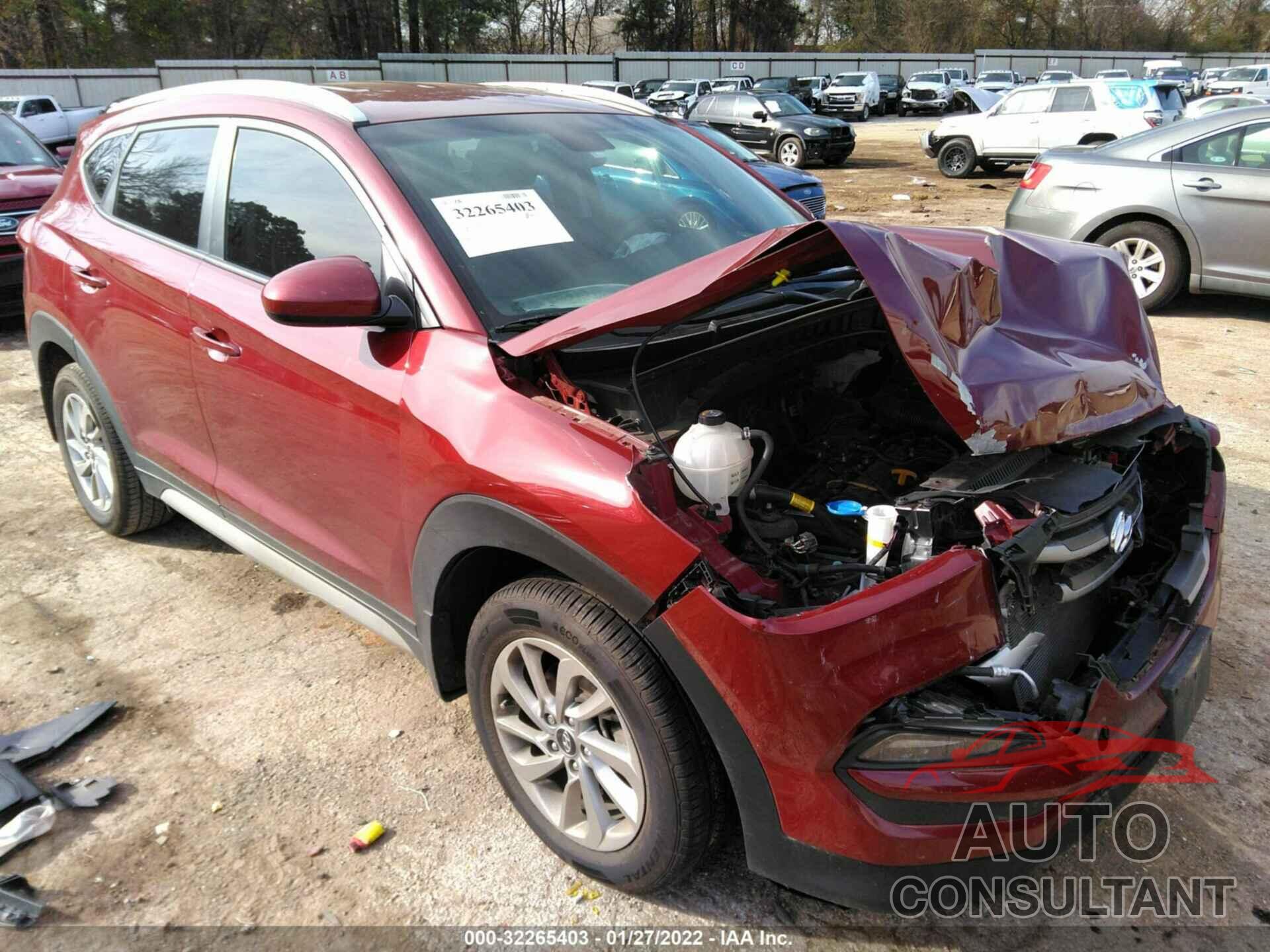HYUNDAI TUCSON 2018 - KM8J33A49JU806374