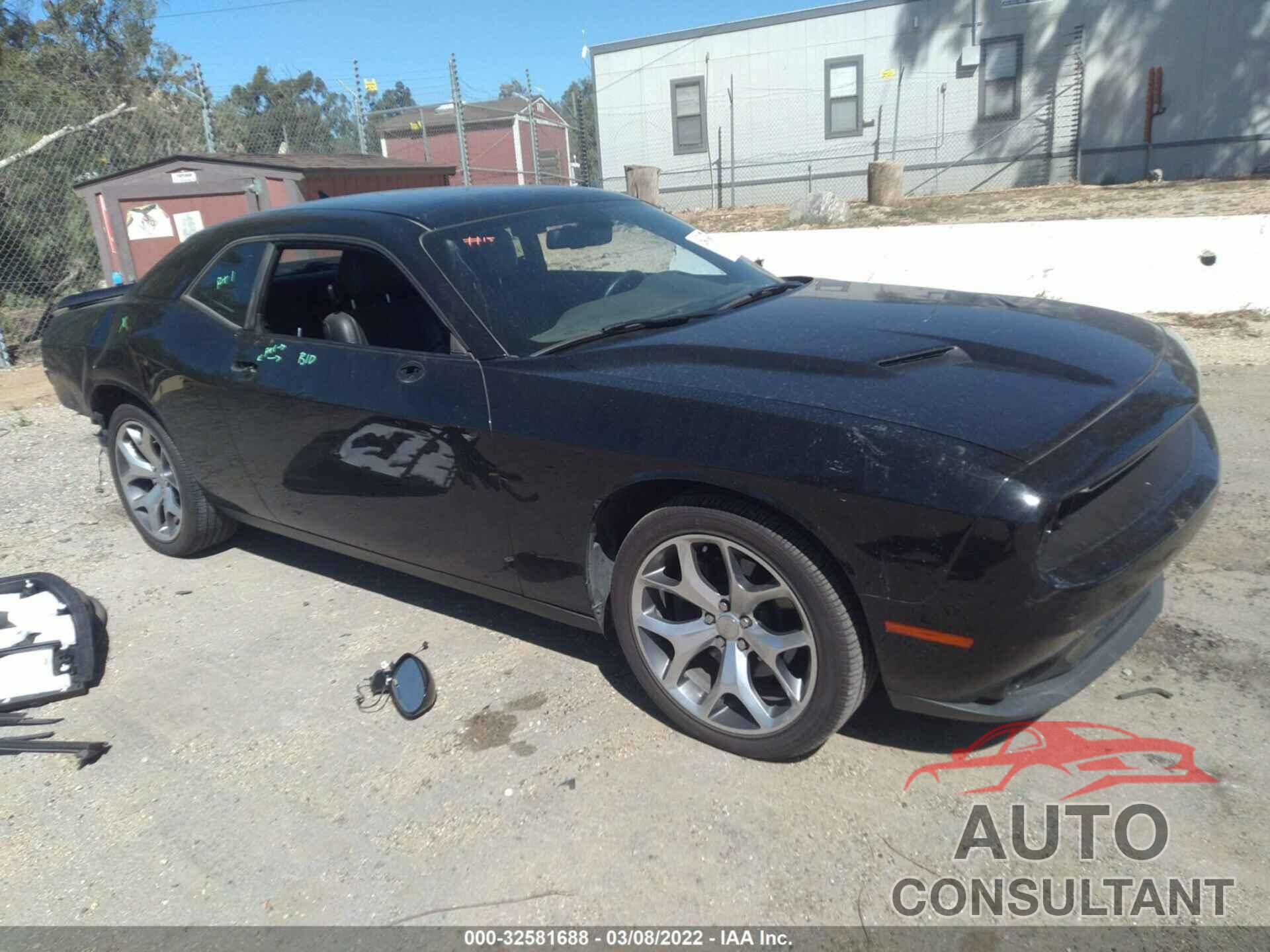DODGE CHALLENGER 2016 - 2C3CDZAG8GH316192