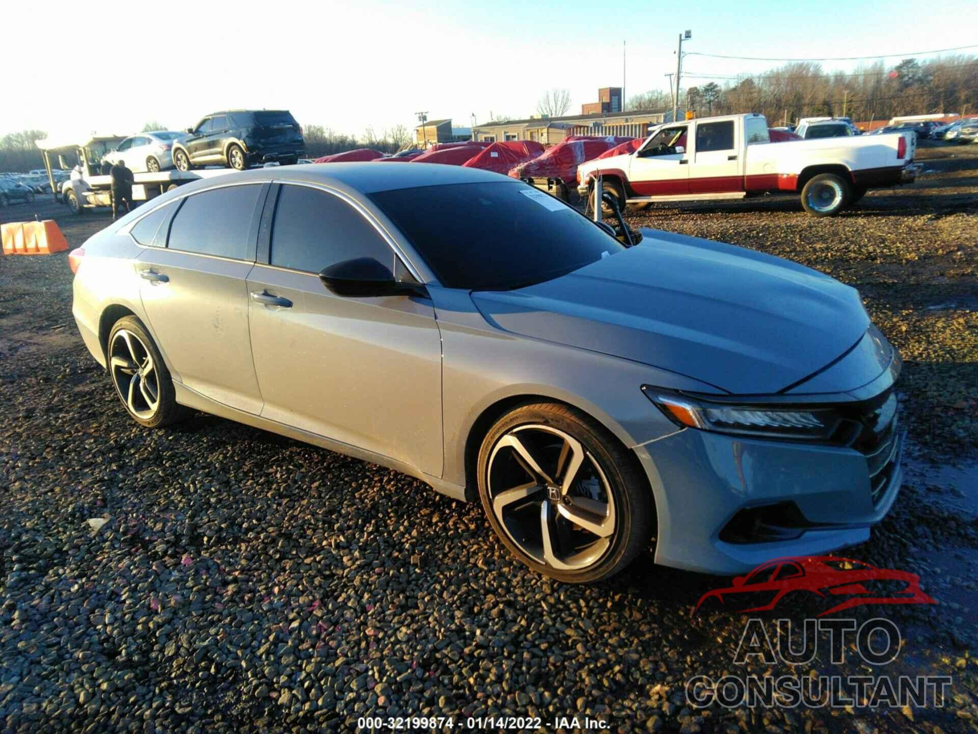 HONDA ACCORD SEDAN 2022 - 1HGCV1F37NA012493