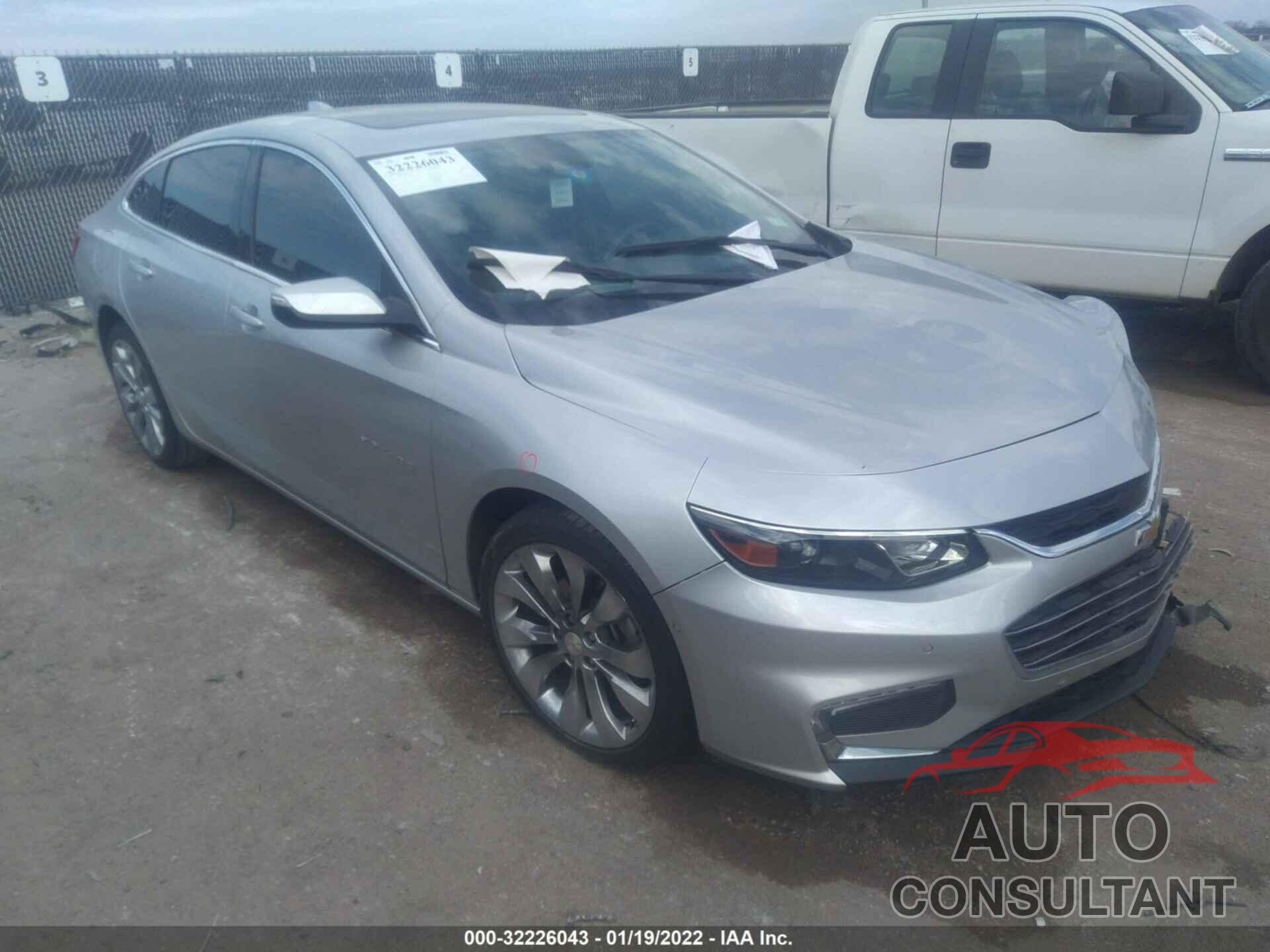 CHEVROLET MALIBU 2016 - 1G1ZH5SX9GF264292