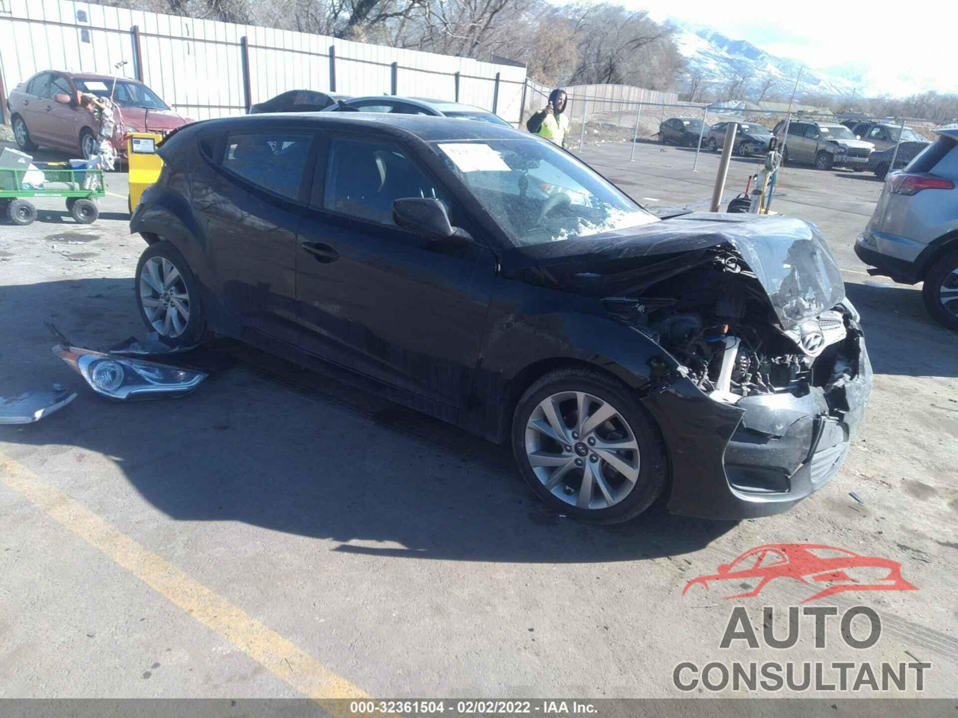 HYUNDAI VELOSTER 2016 - KMHTC6AD3GU273702