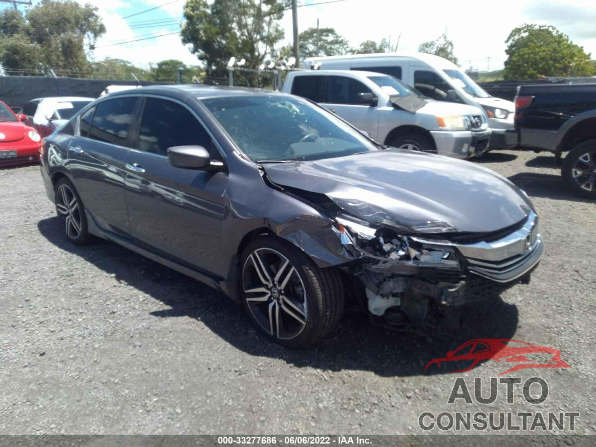 HONDA ACCORD SEDAN 2017 - 1HGCR2F19HA187082