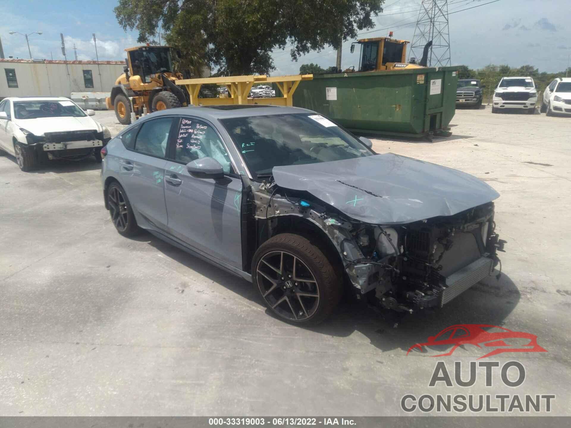HONDA CIVIC HATCHBACK 2022 - 19XFL1H83NE001370