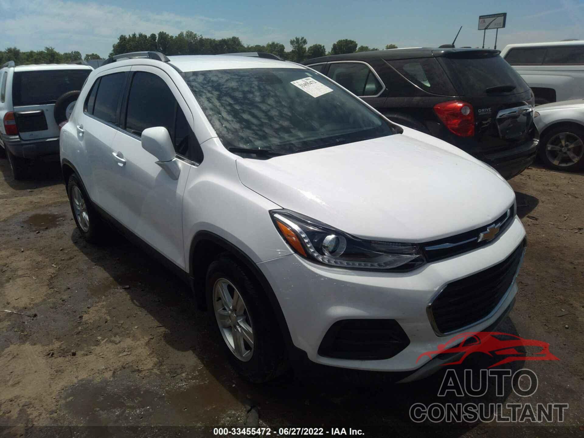 CHEVROLET TRAX 2019 - 3GNCJLSB4KL109956