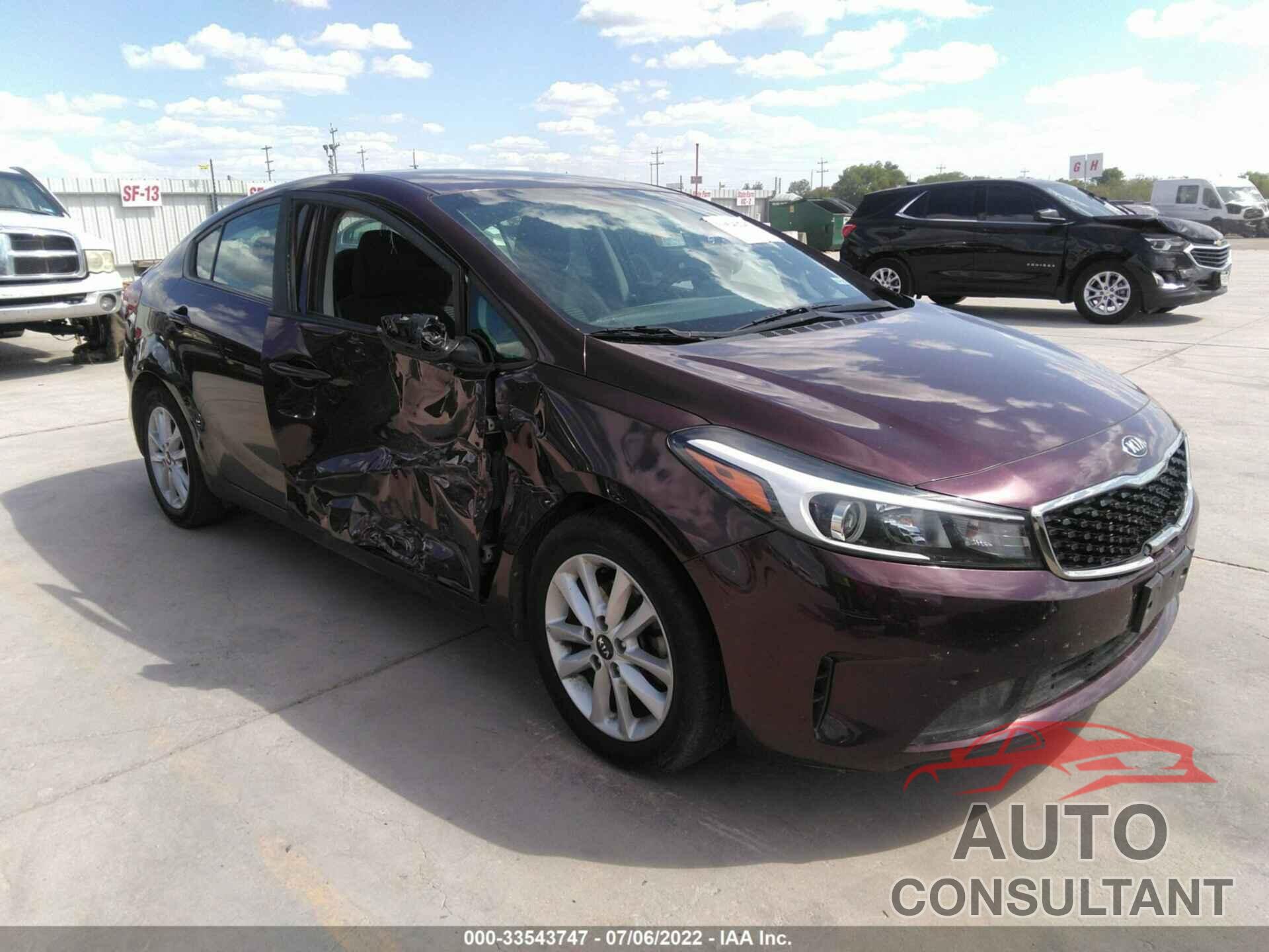 KIA FORTE 2017 - 3KPFL4A74HE023014