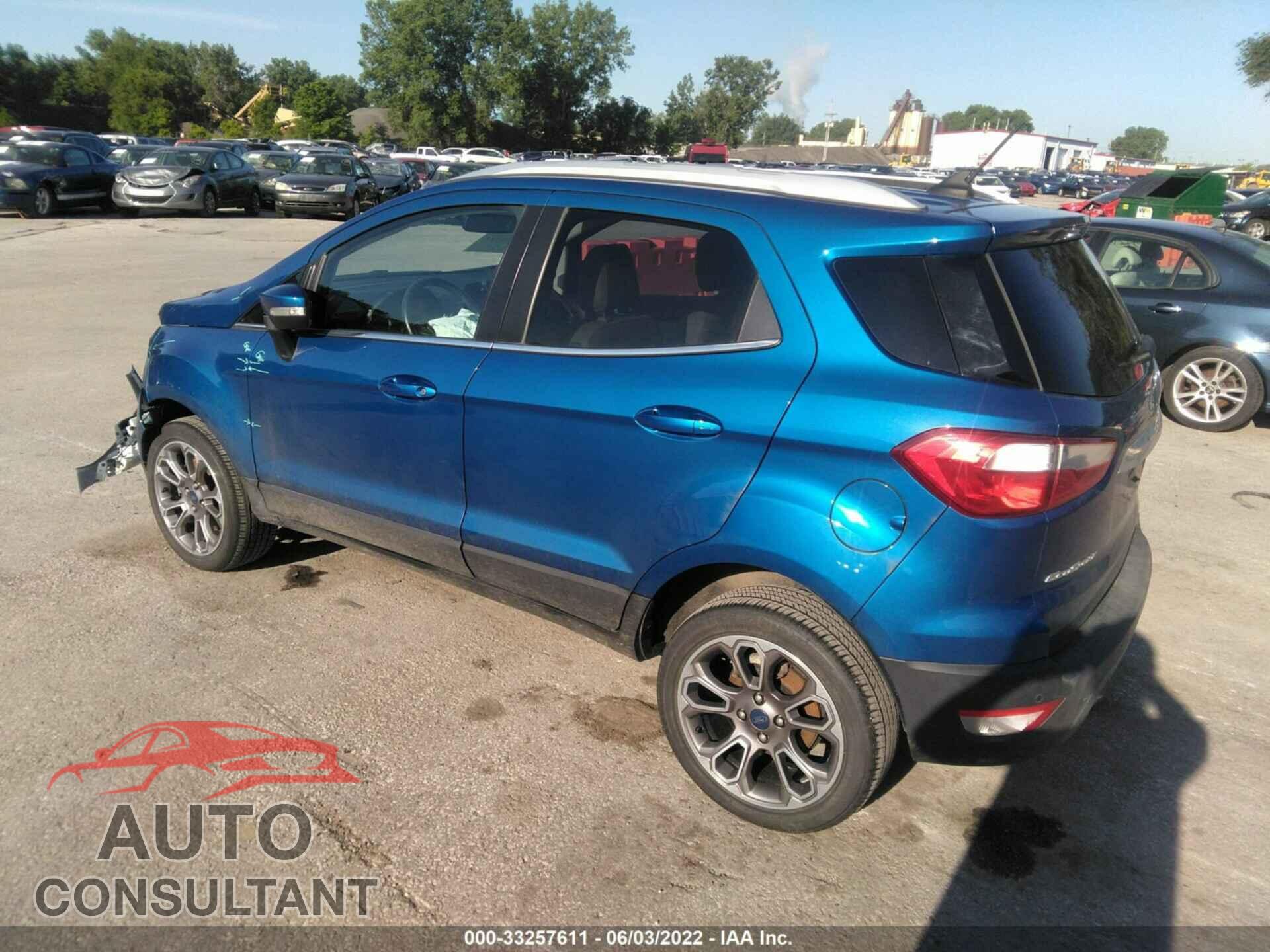 FORD ECOSPORT 2019 - MAJ6S3KL1KC297784
