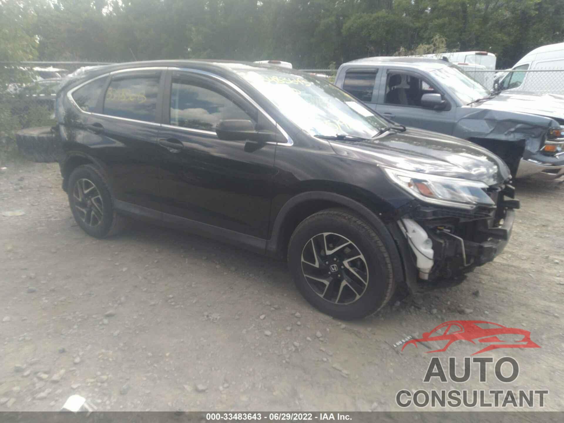 HONDA CR-V 2016 - 2HKRM4H49GH618327