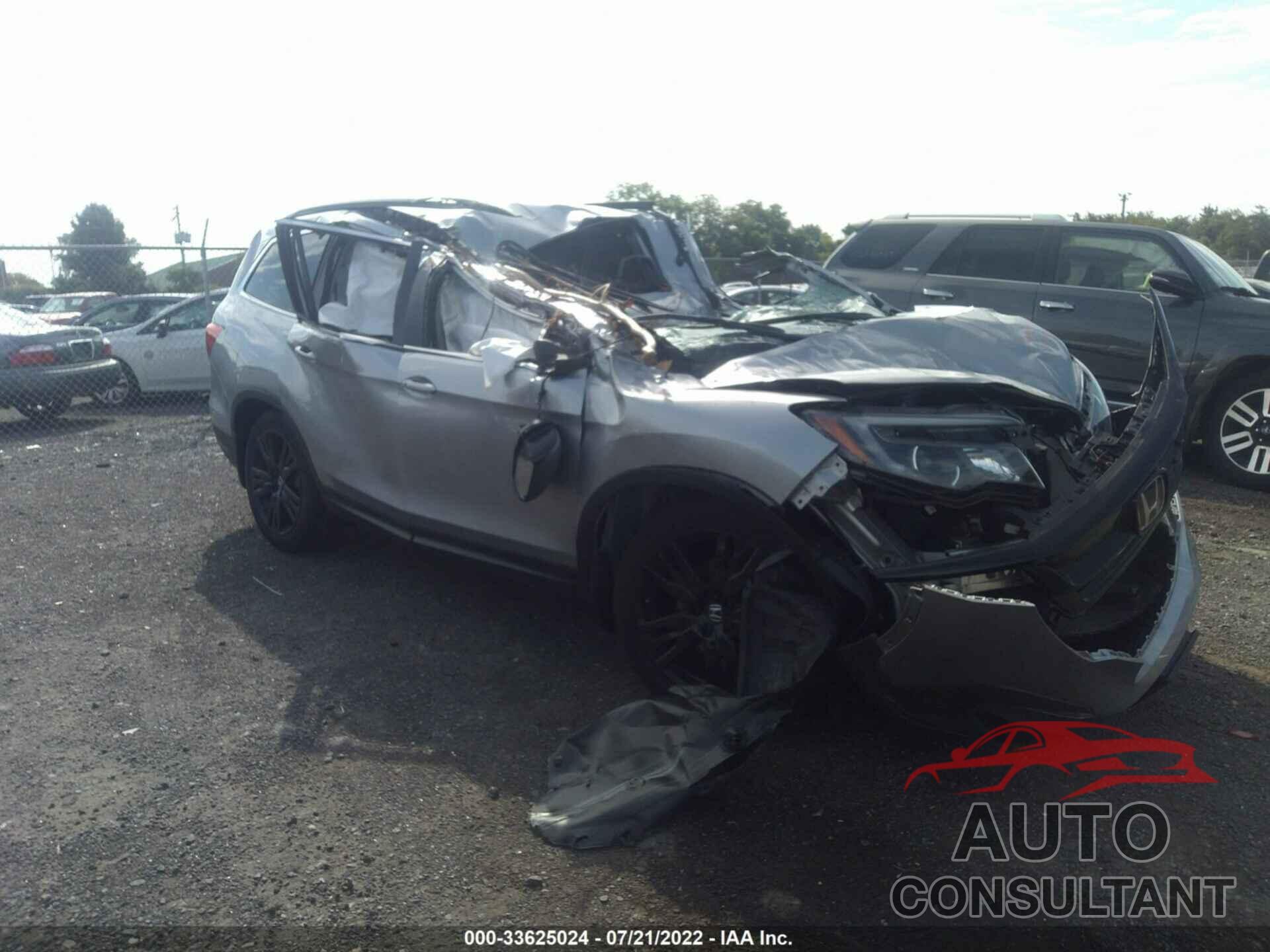 HONDA PILOT 2021 - 5FNYF6H26MB096508
