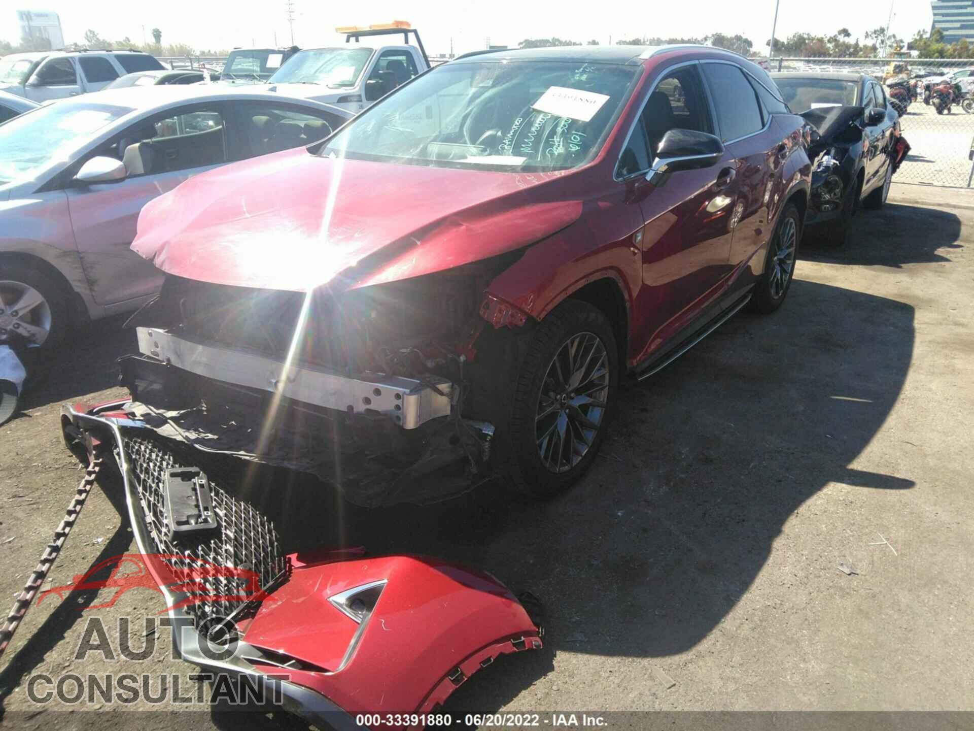 LEXUS RX 2017 - 2T2BZMCA9HC095925