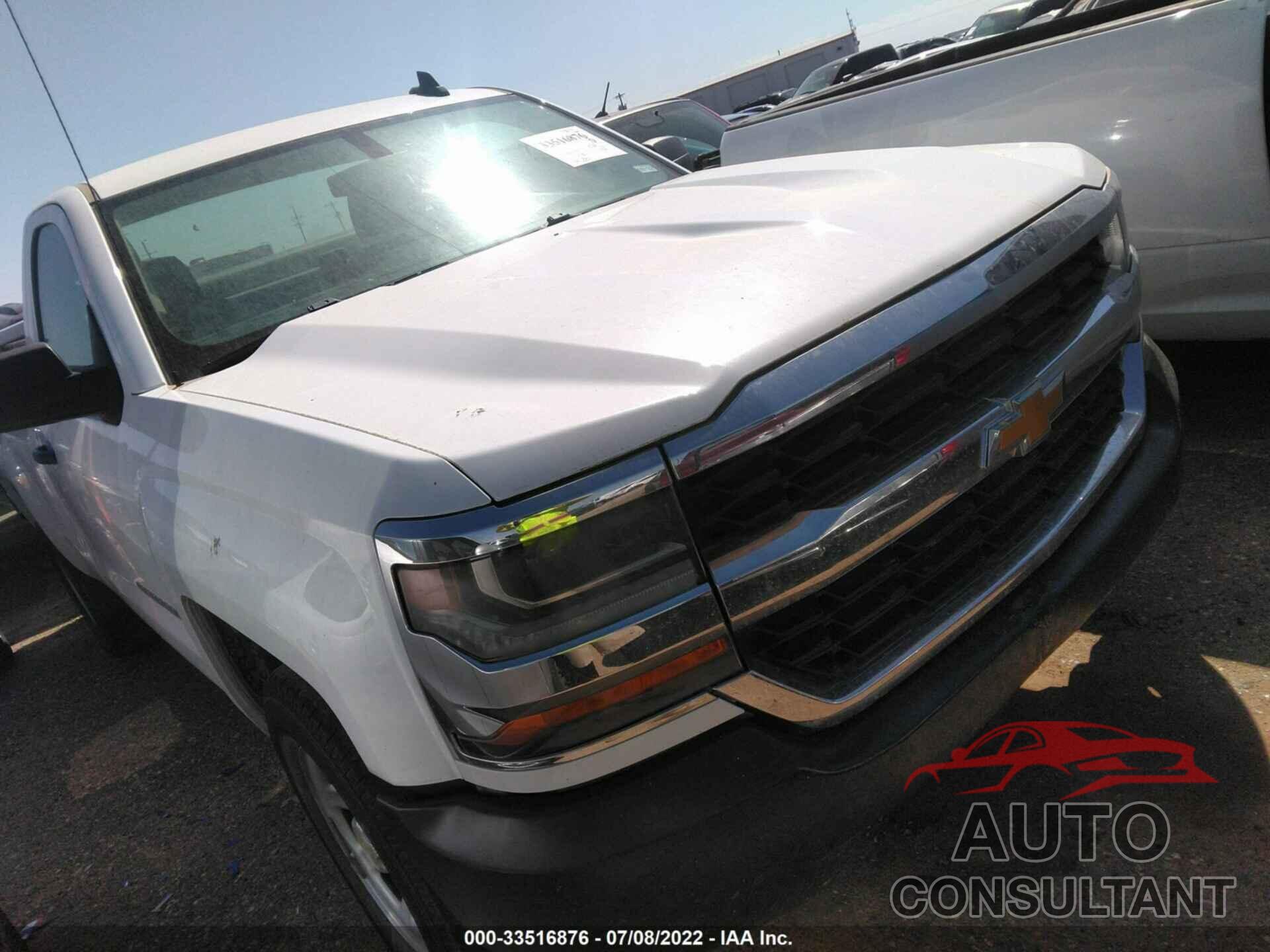 CHEVROLET SILVERADO 1500 2016 - 1GCNCNEH0GZ223461