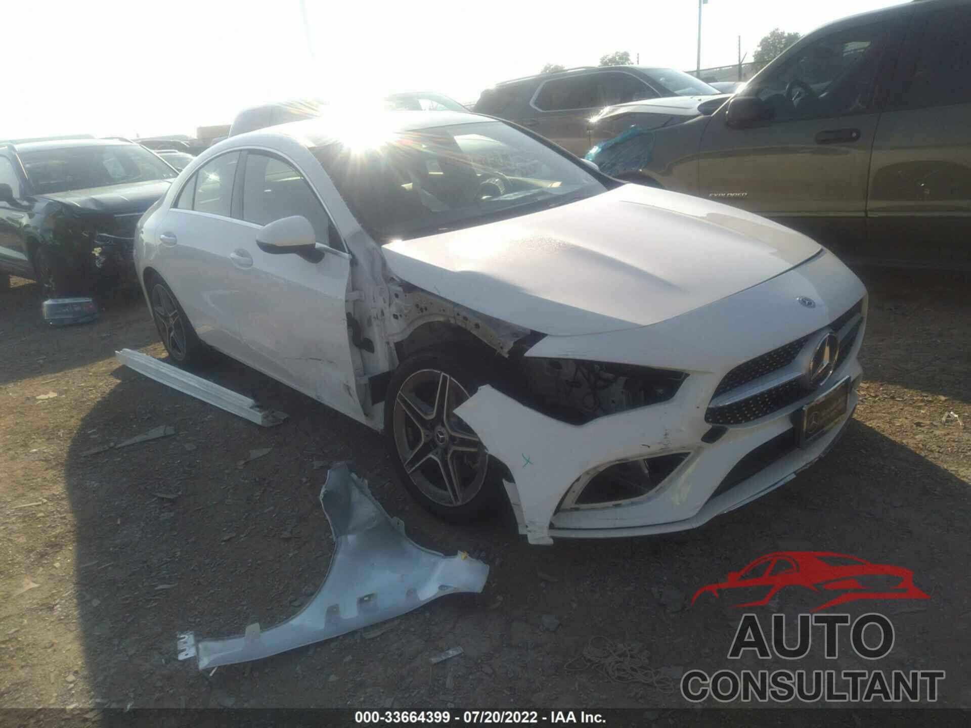 MERCEDES-BENZ CLA 2020 - W1K5J4HB2LN099398