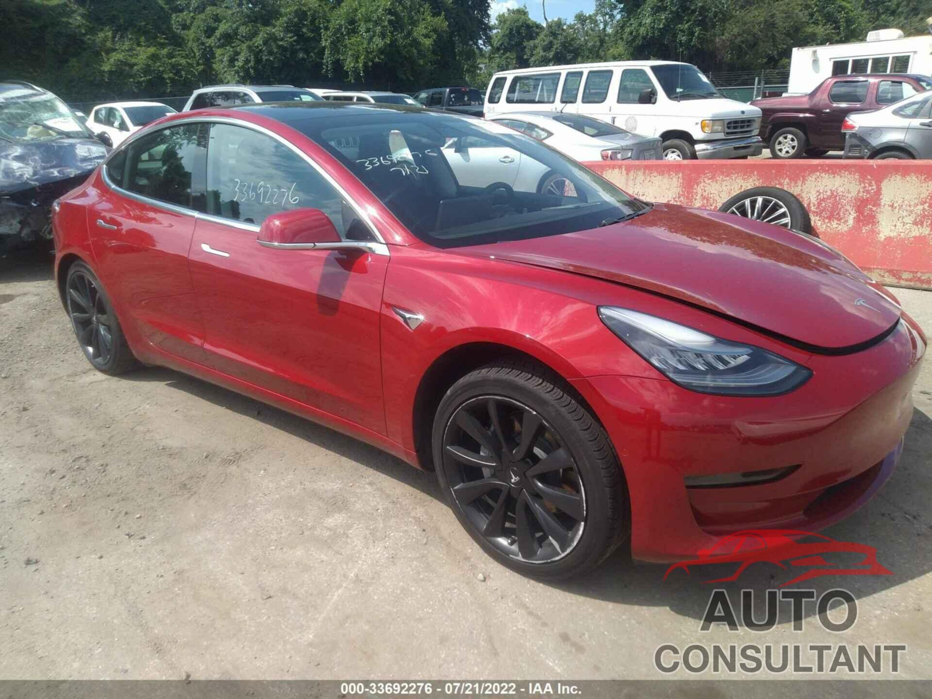 TESLA MODEL 3 2019 - 5YJ3E1EA4KF536895