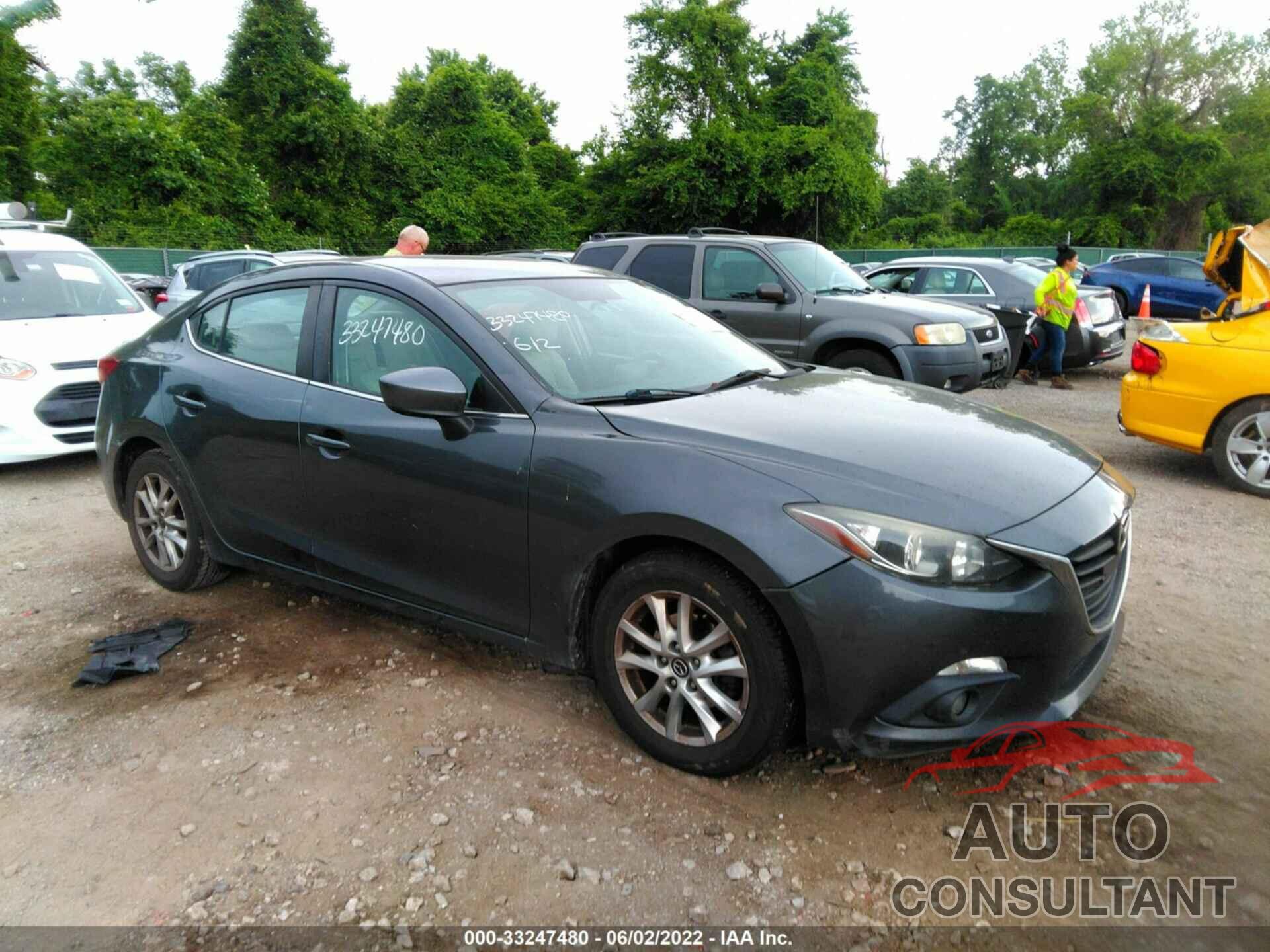 MAZDA MAZDA3 2015 - JM1BM1V76F1270975