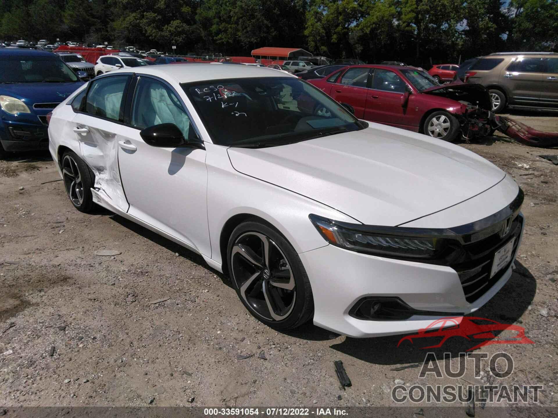 HONDA ACCORD SEDAN 2022 - 1HGCV1F43NA012838