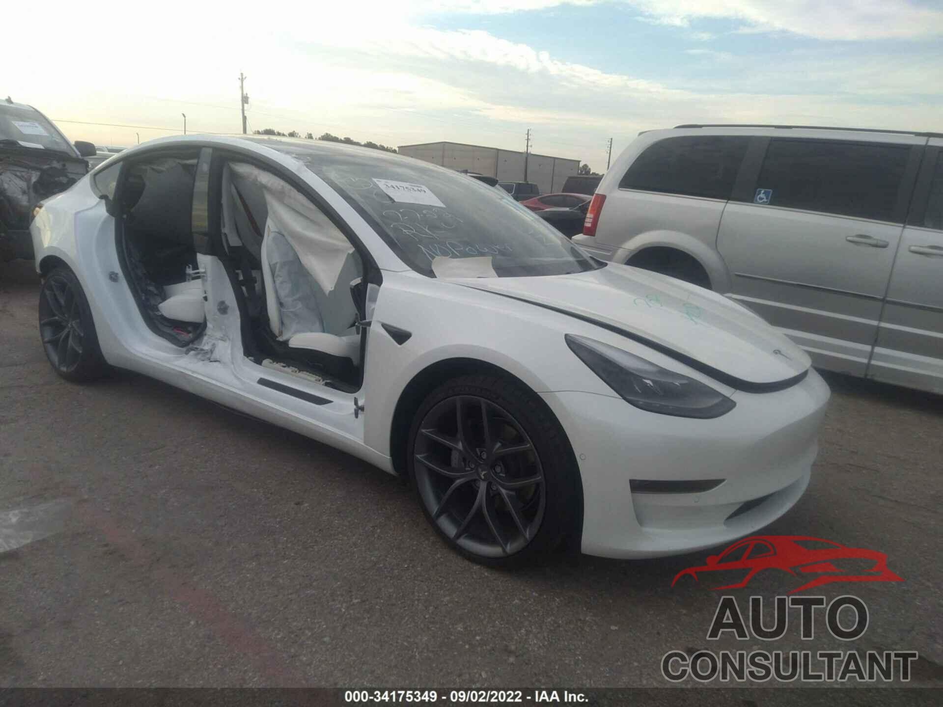 TESLA MODEL 3 2021 - 5YJ3E1EB2MF062702