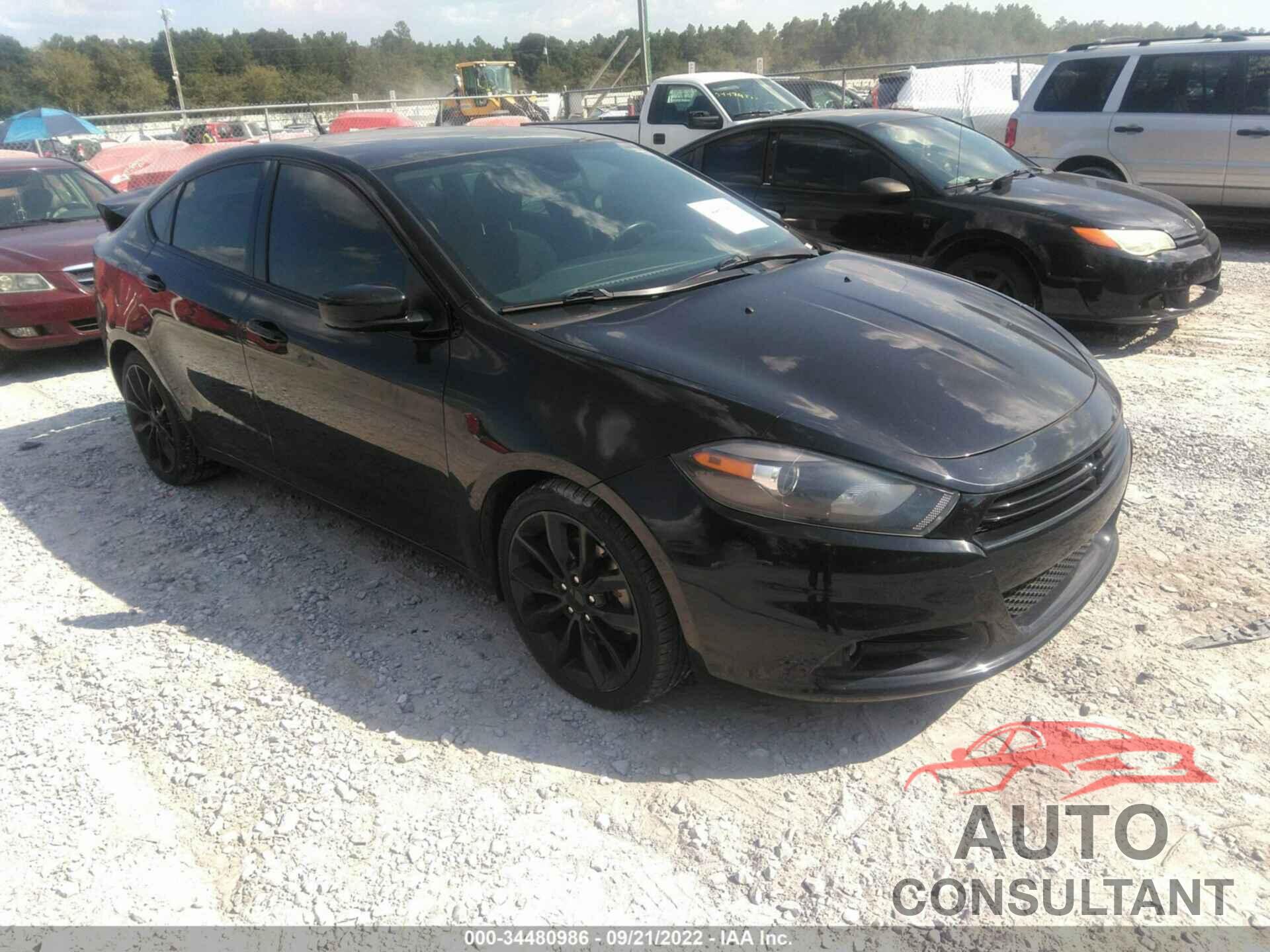 DODGE DART 2016 - 1C3CDFFA4GD796098