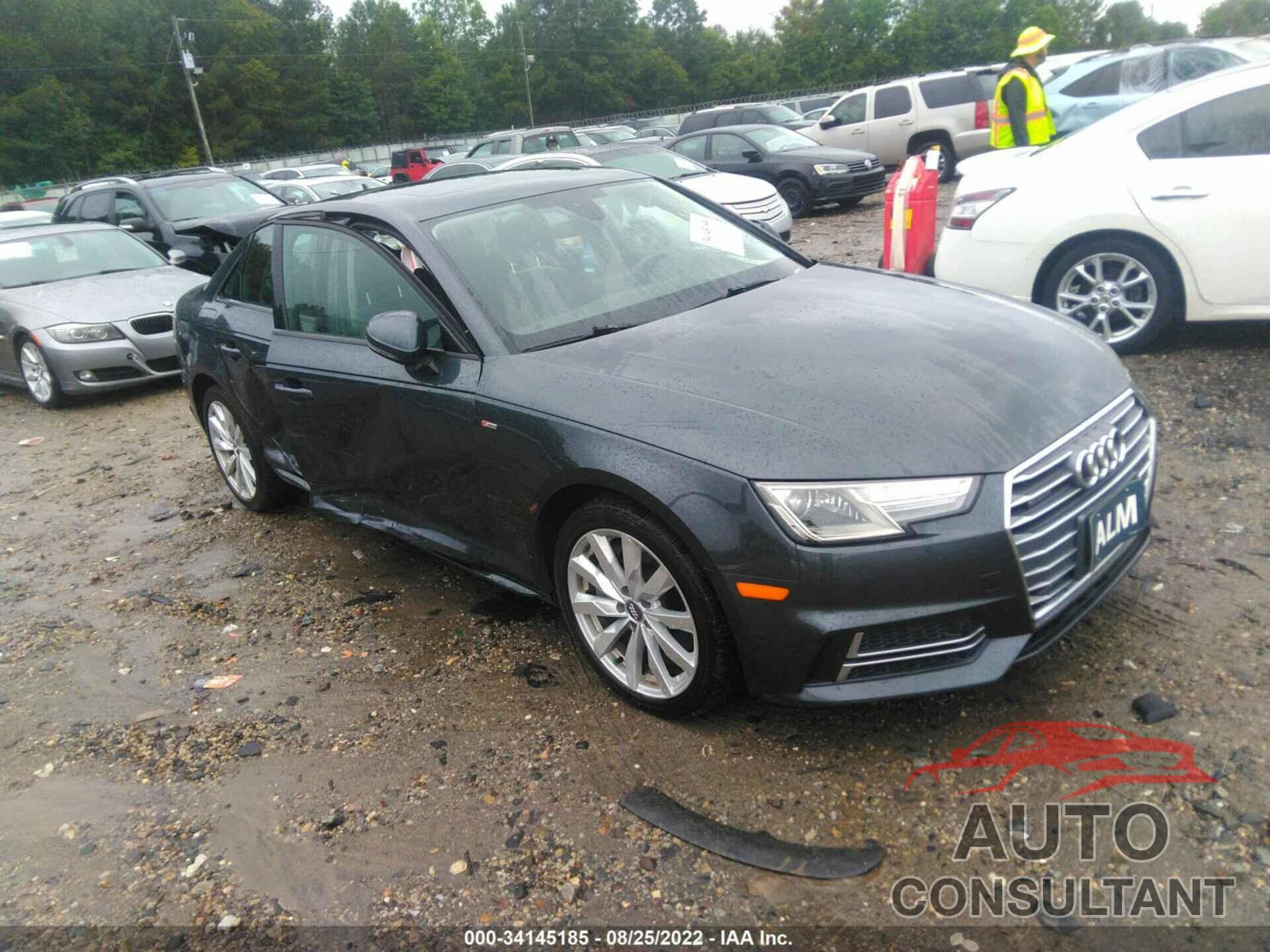 AUDI A4 2018 - WAUDNAF41JN001436