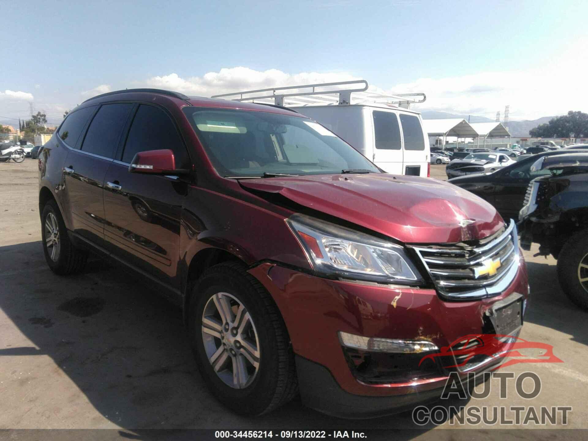 CHEVROLET TRAVERSE 2016 - 1GNKRGKD2GJ337885