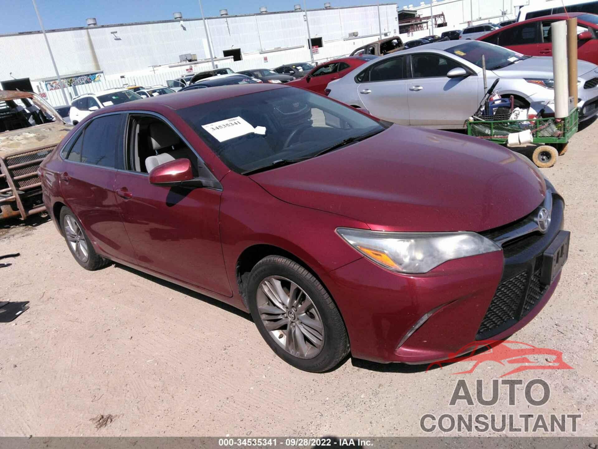 TOYOTA CAMRY 2016 - 4T1BF1FK7GU553152