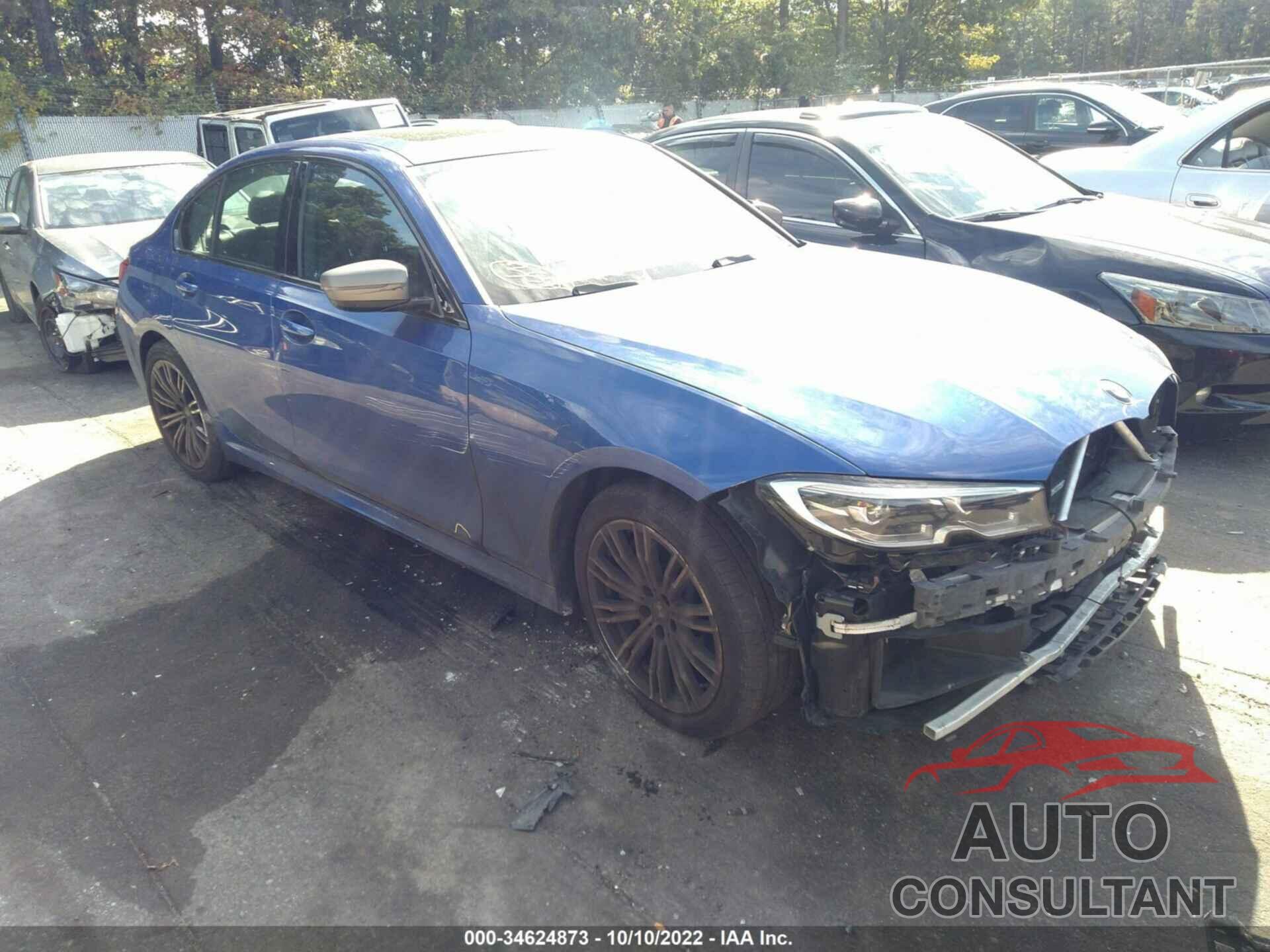 BMW 3 SERIES 2021 - 3MW5U9J07M8B55473