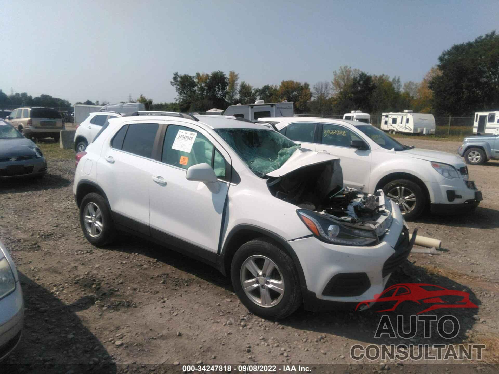 CHEVROLET TRAX 2017 - 3GNCJPSB7HL140327