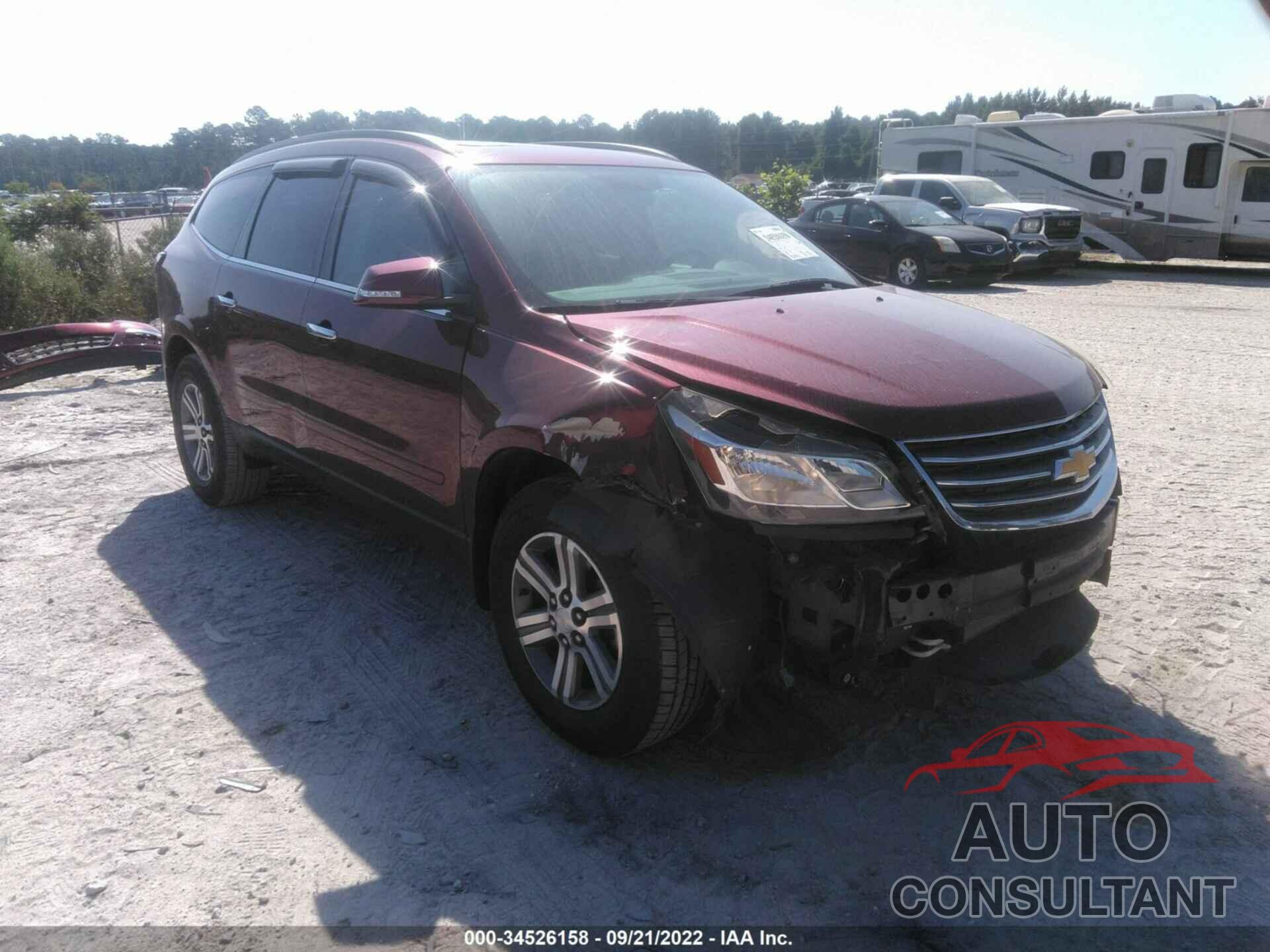 CHEVROLET TRAVERSE 2017 - 1GNKRHKD1HJ128662