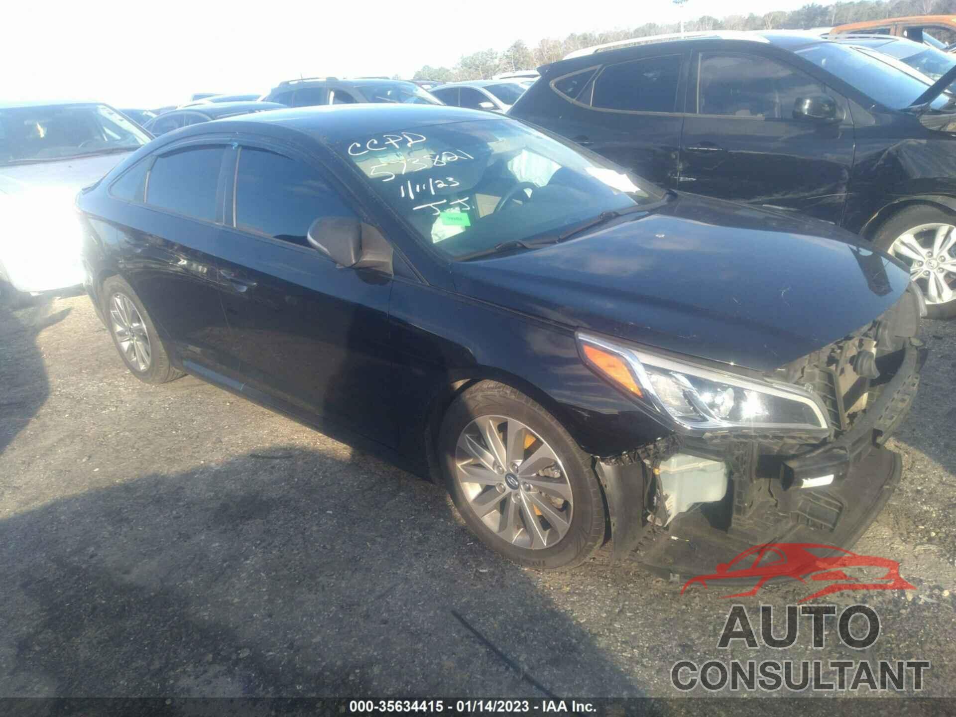 HYUNDAI SONATA 2017 - 5NPE34AF1HH573821