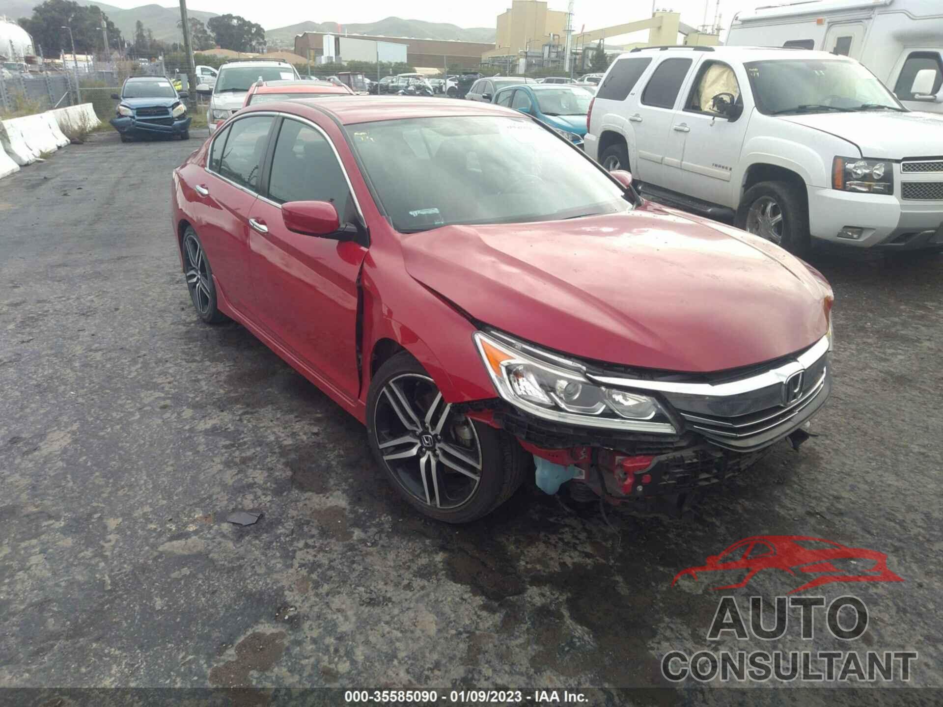 HONDA ACCORD SEDAN 2017 - 1HGCR2F51HA131138