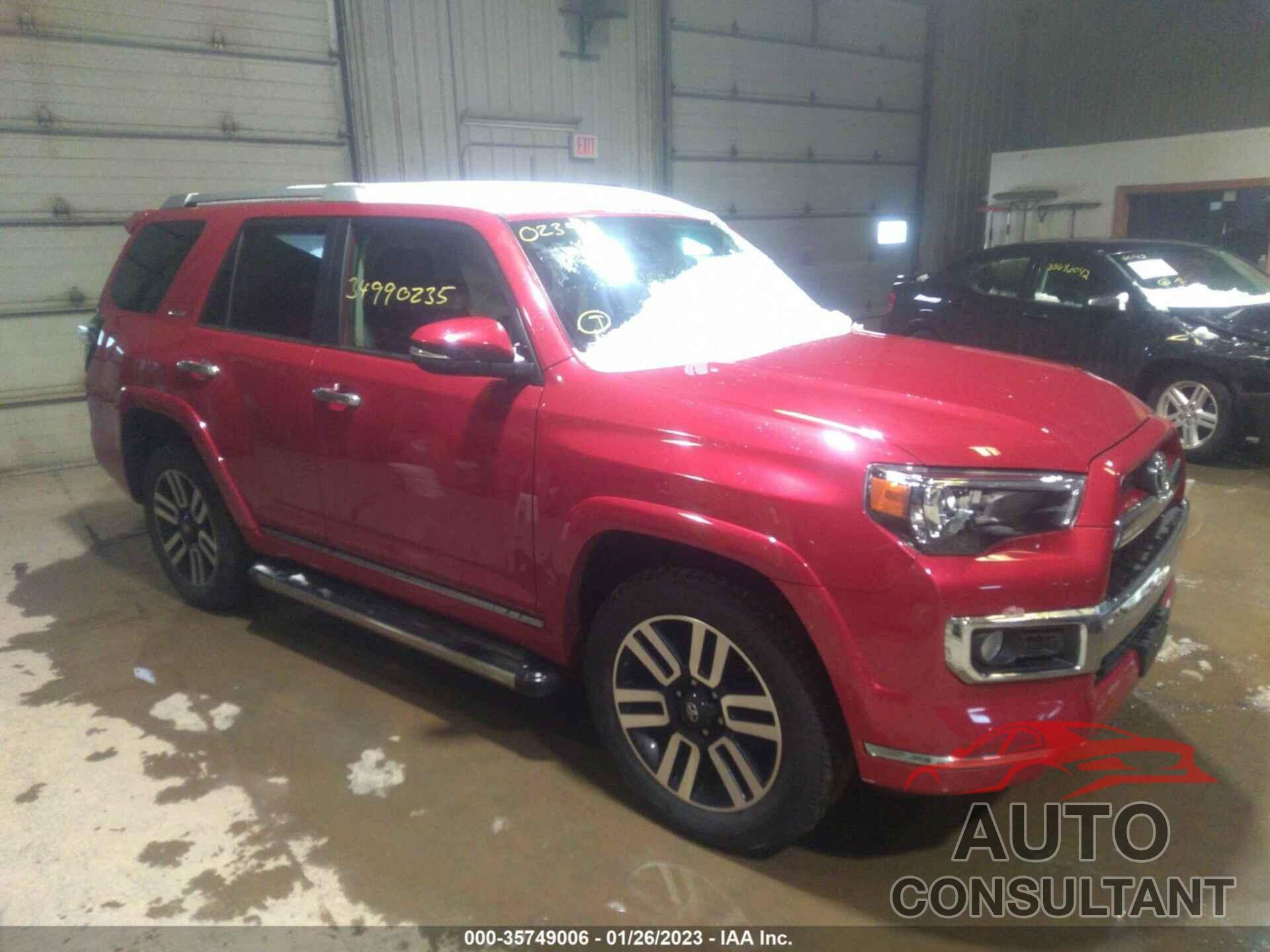 TOYOTA 4RUNNER 2019 - JTEBU5JR2K5717105