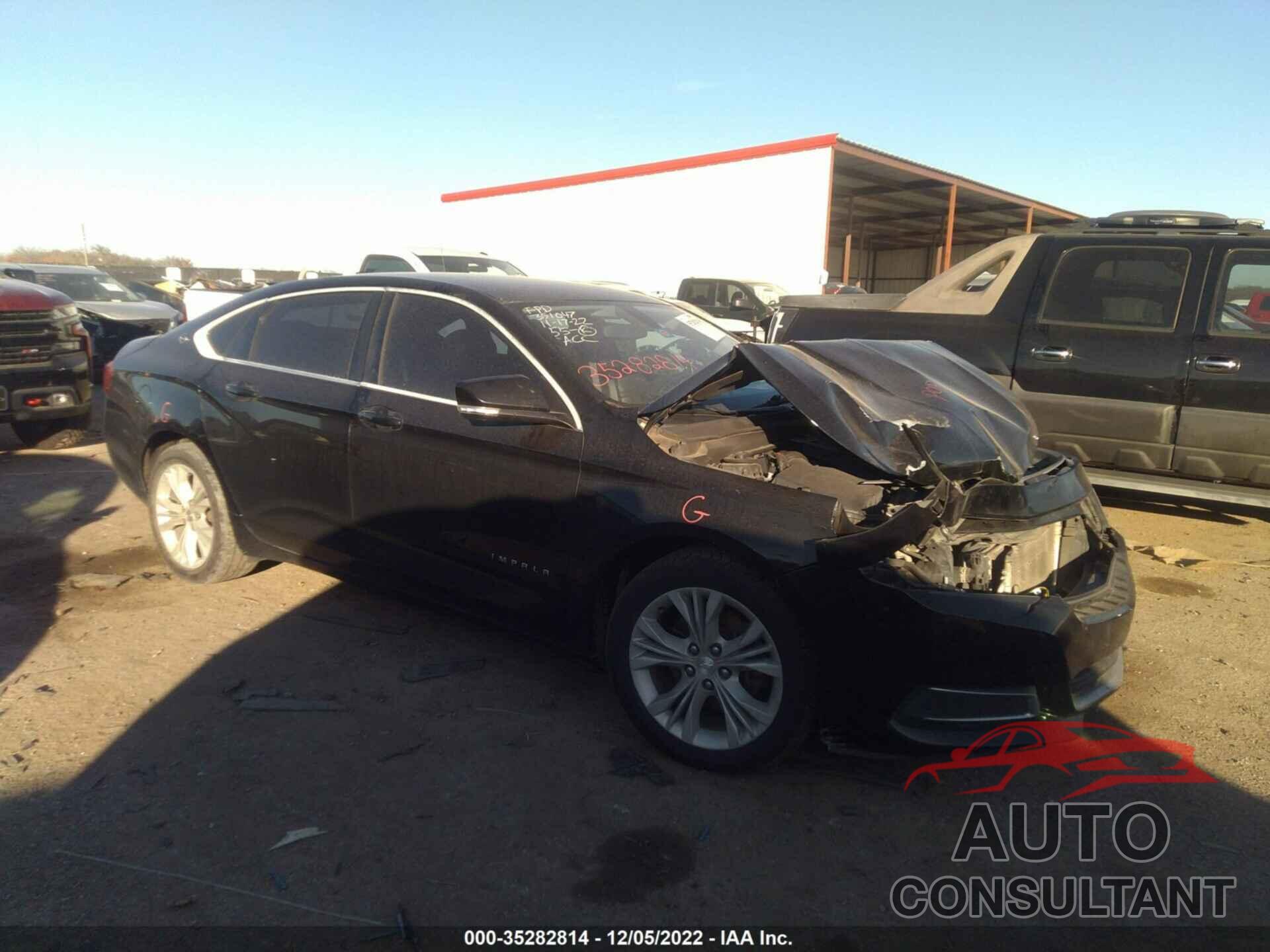 CHEVROLET IMPALA 2015 - 2G1125S34F9118241