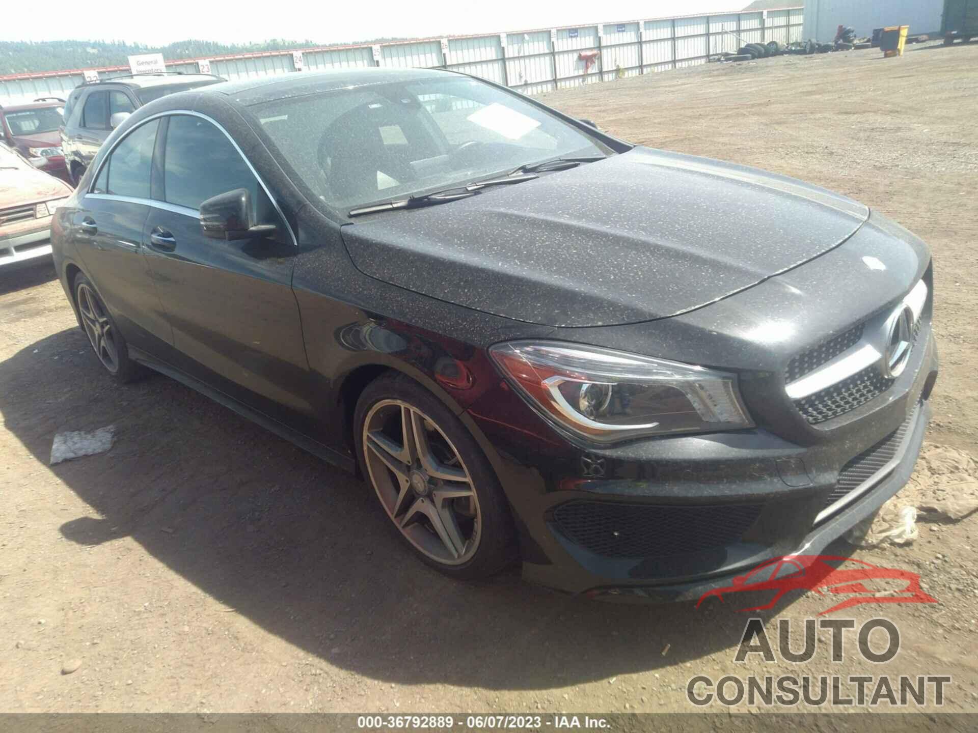 MERCEDES-BENZ CLA-CLASS 2015 - WDDSJ4GB8FN190944