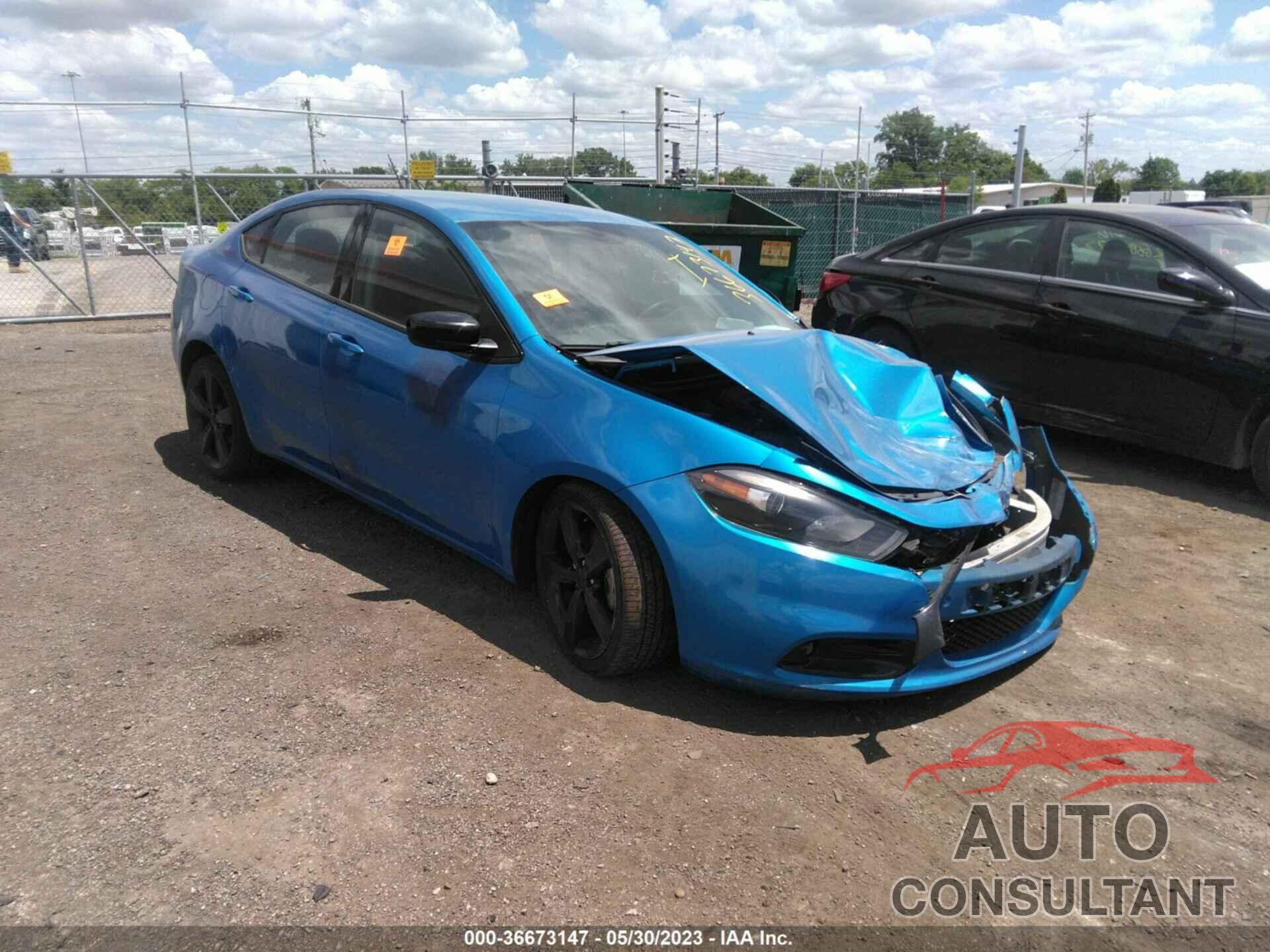 DODGE DART 2015 - 1C3CDFBB9FD375622