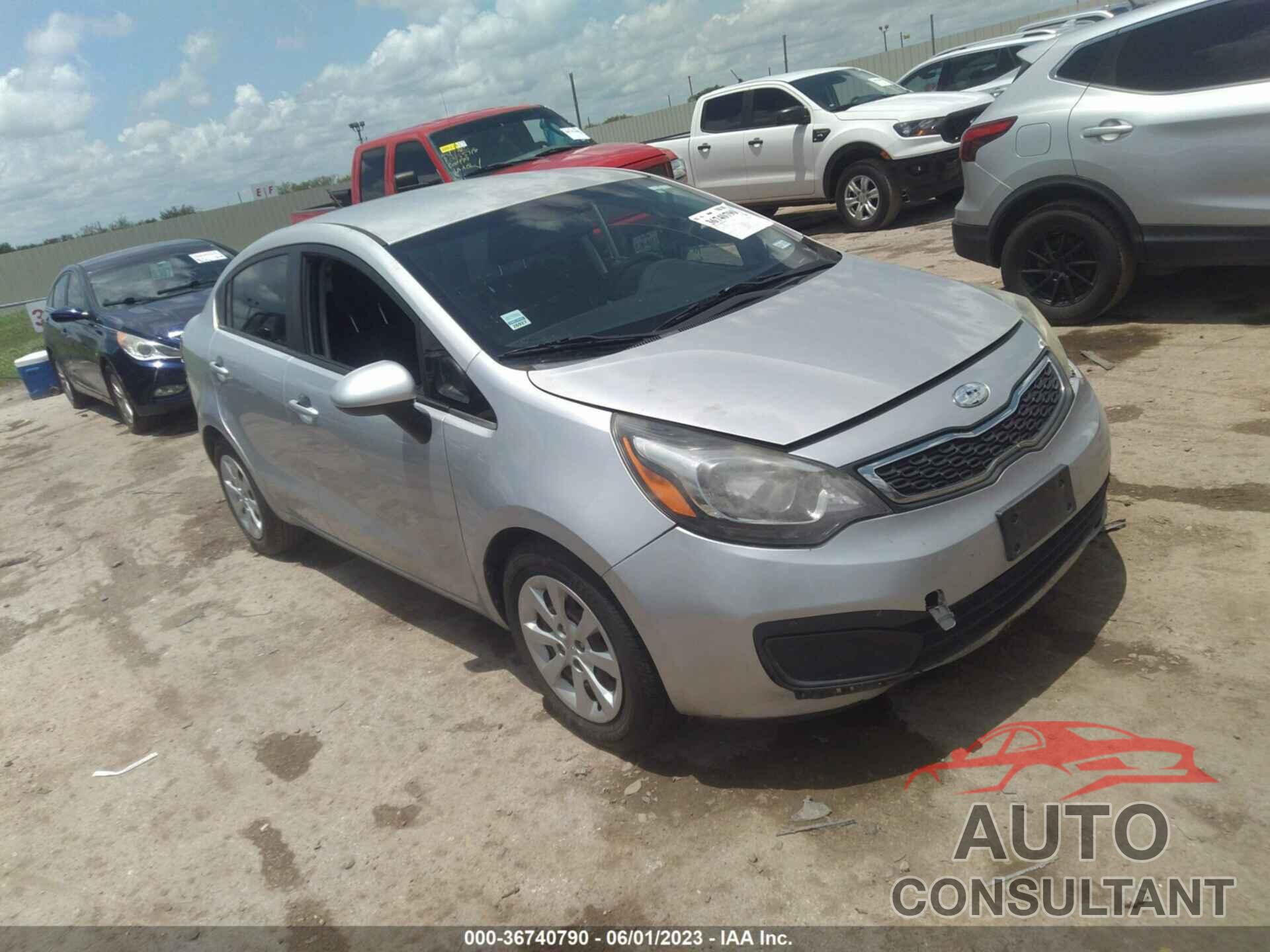 KIA RIO 2015 - KNADN4A34F6468450