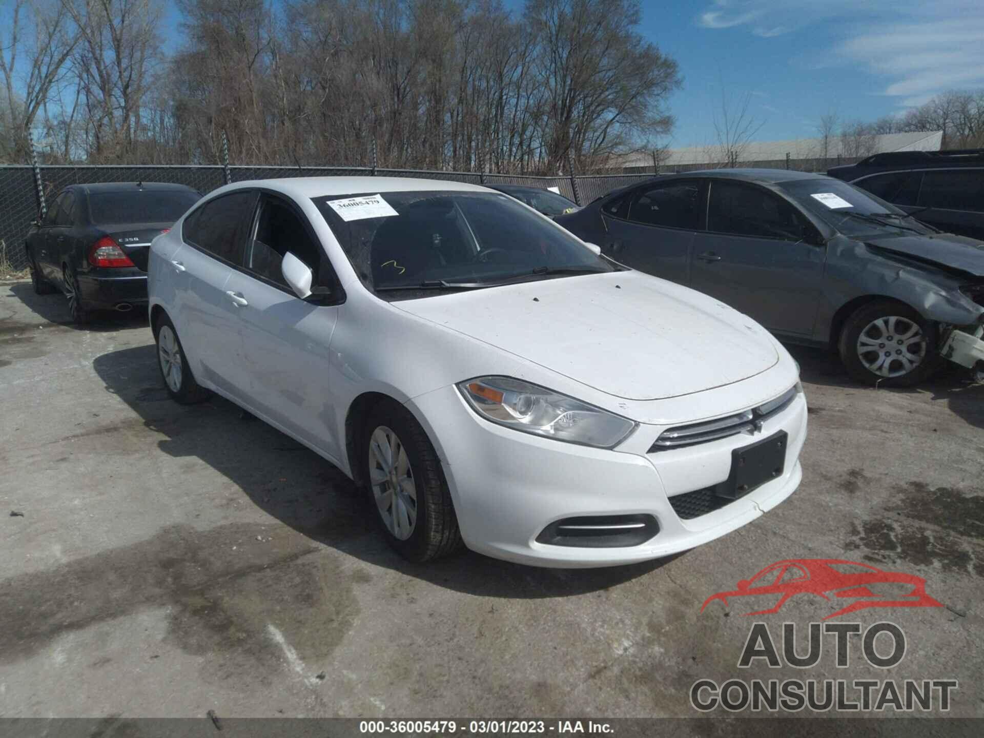 DODGE DART 2015 - 1C3CDFDH5FD276961