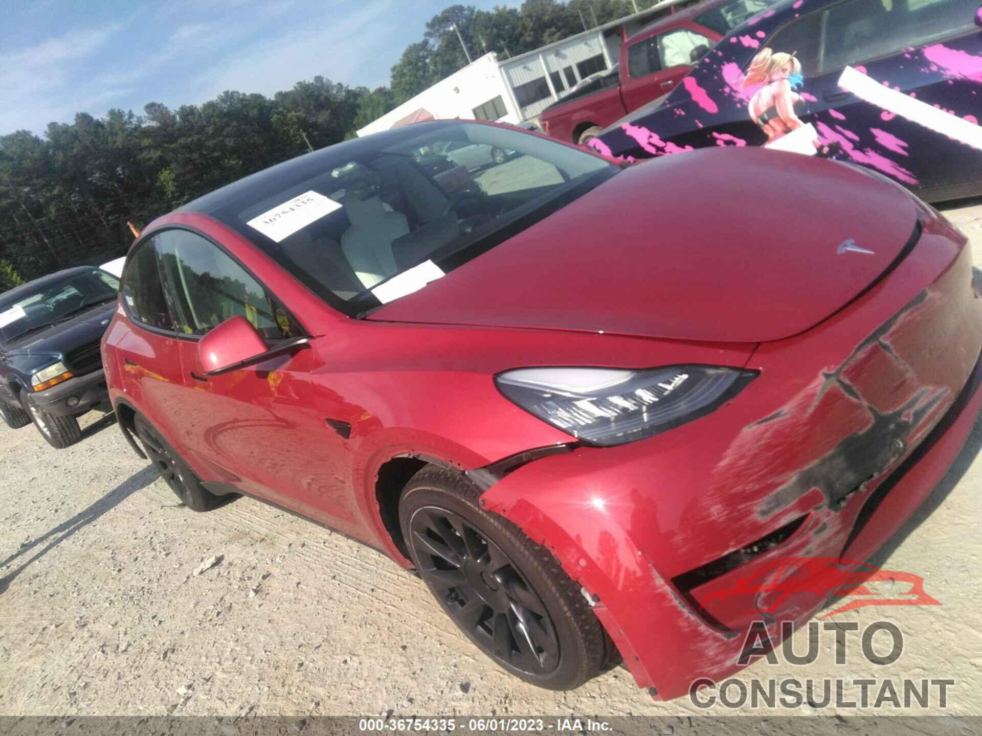 TESLA MODEL Y 2021 - 5YJYGDEE7MF125255