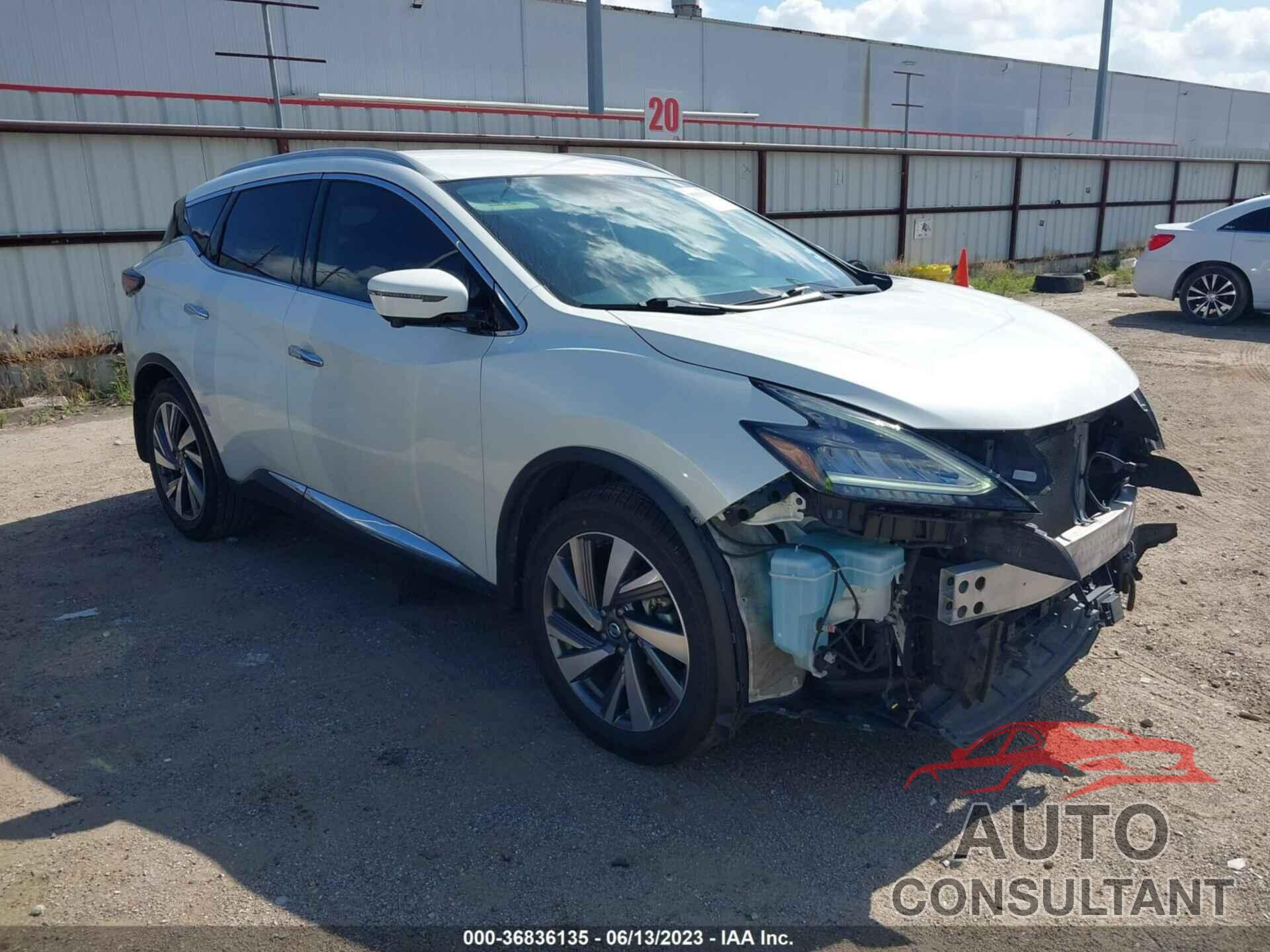 NISSAN MURANO 2021 - 5N1AZ2CJ2MC126659