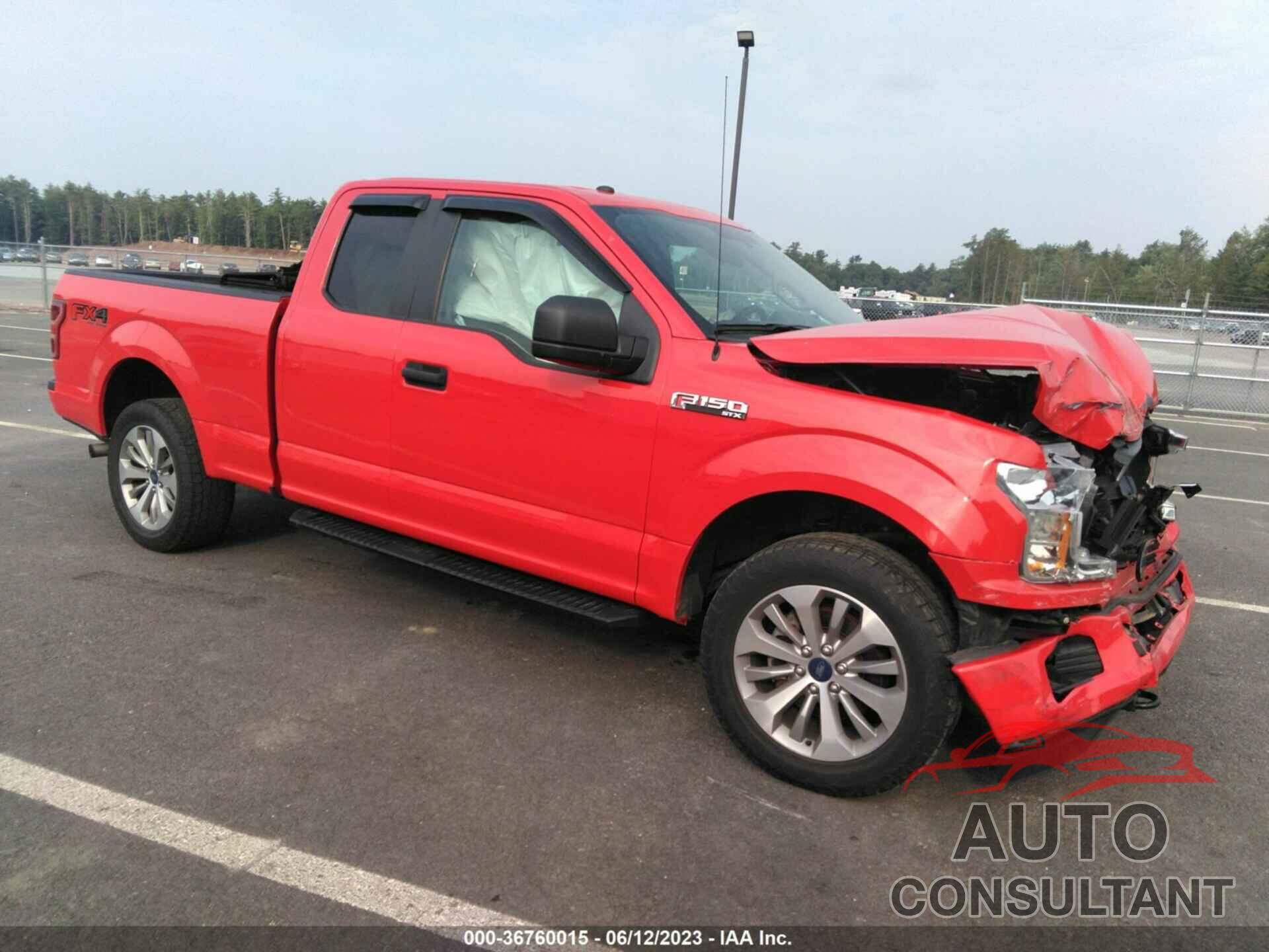 FORD F-150 2018 - 1FTEX1EP3JKD76923