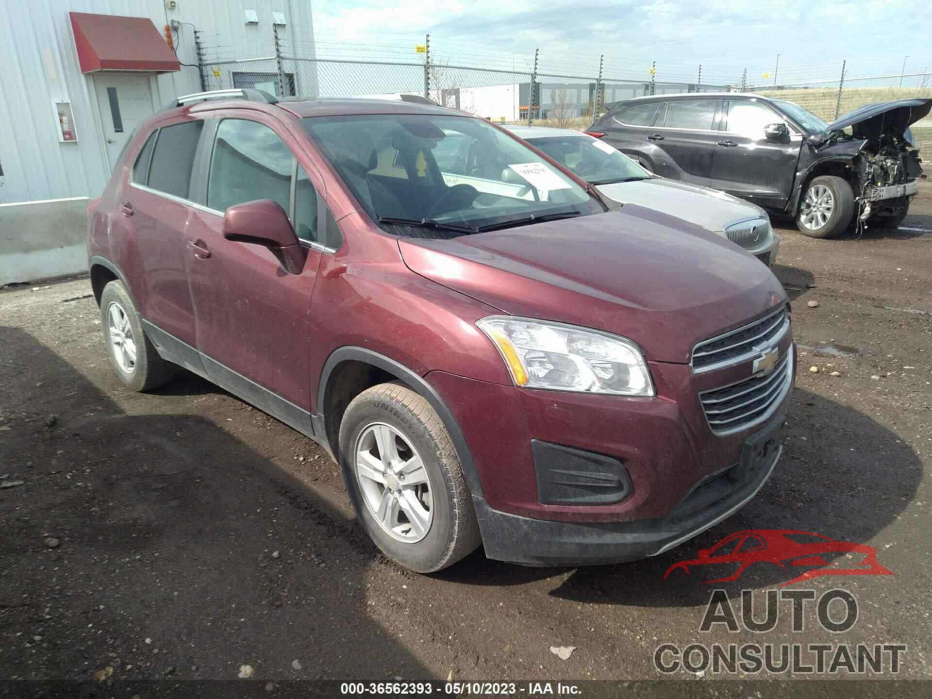 CHEVROLET TRAX 2016 - 3GNCJPSB2GL279487