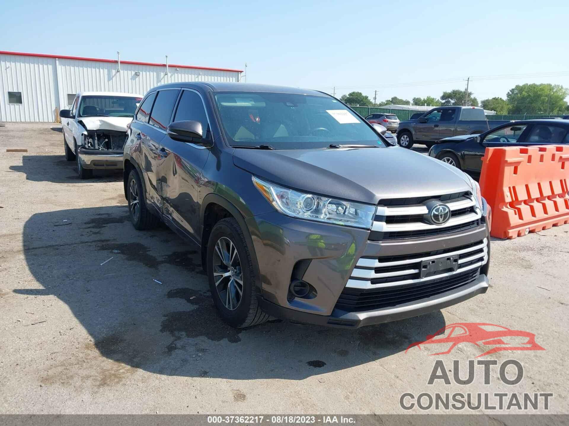 TOYOTA HIGHLANDER 2017 - 5TDZZRFH9HS198164